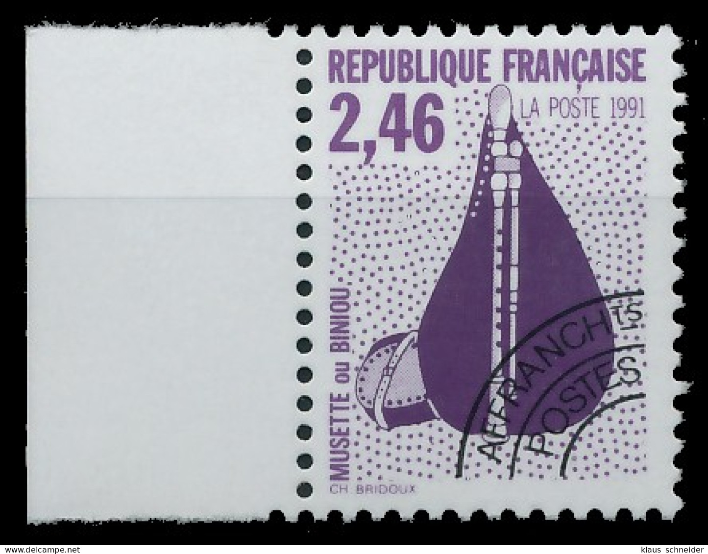 FRANKREICH 1992 Nr 2874A Postfrisch SRA X61F12E - Unused Stamps