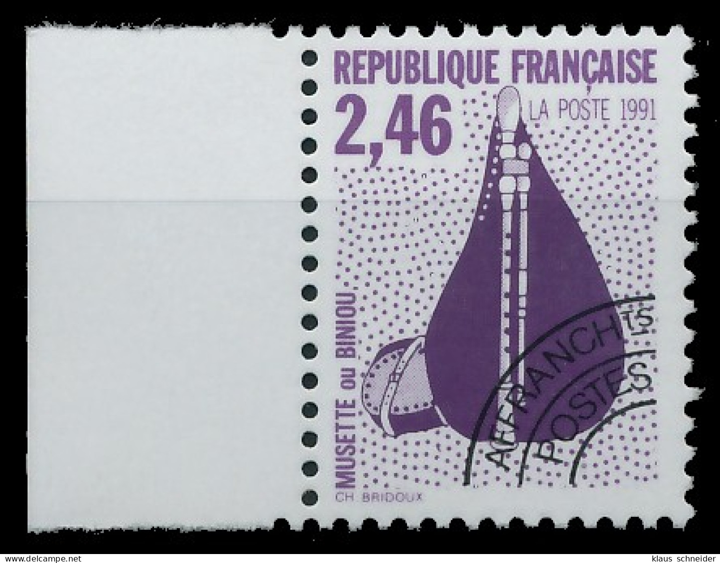 FRANKREICH 1992 Nr 2874A Postfrisch SRA X61F12E - Ungebraucht