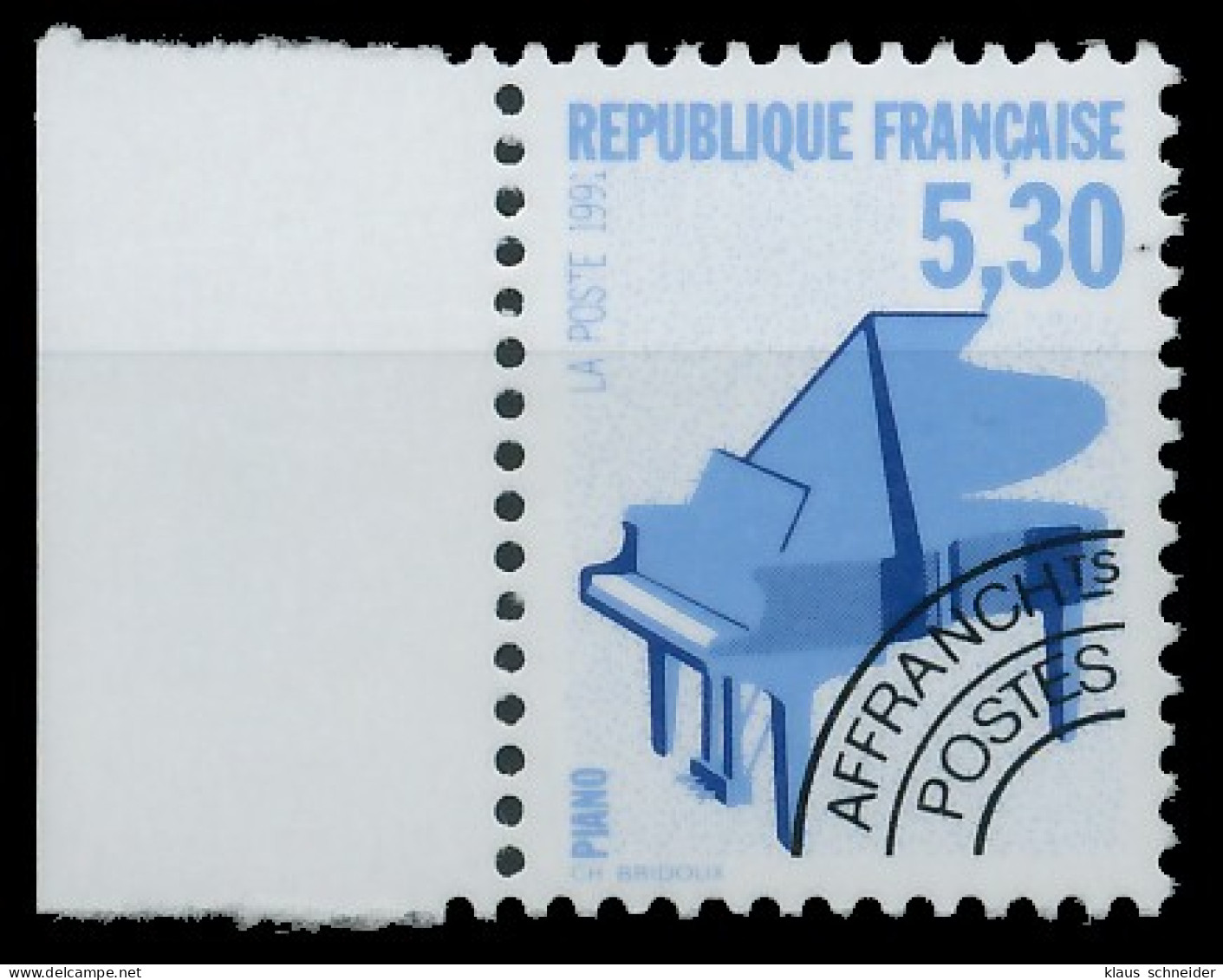 FRANKREICH 1992 Nr 2880A Postfrisch SRA X61F172 - Unused Stamps