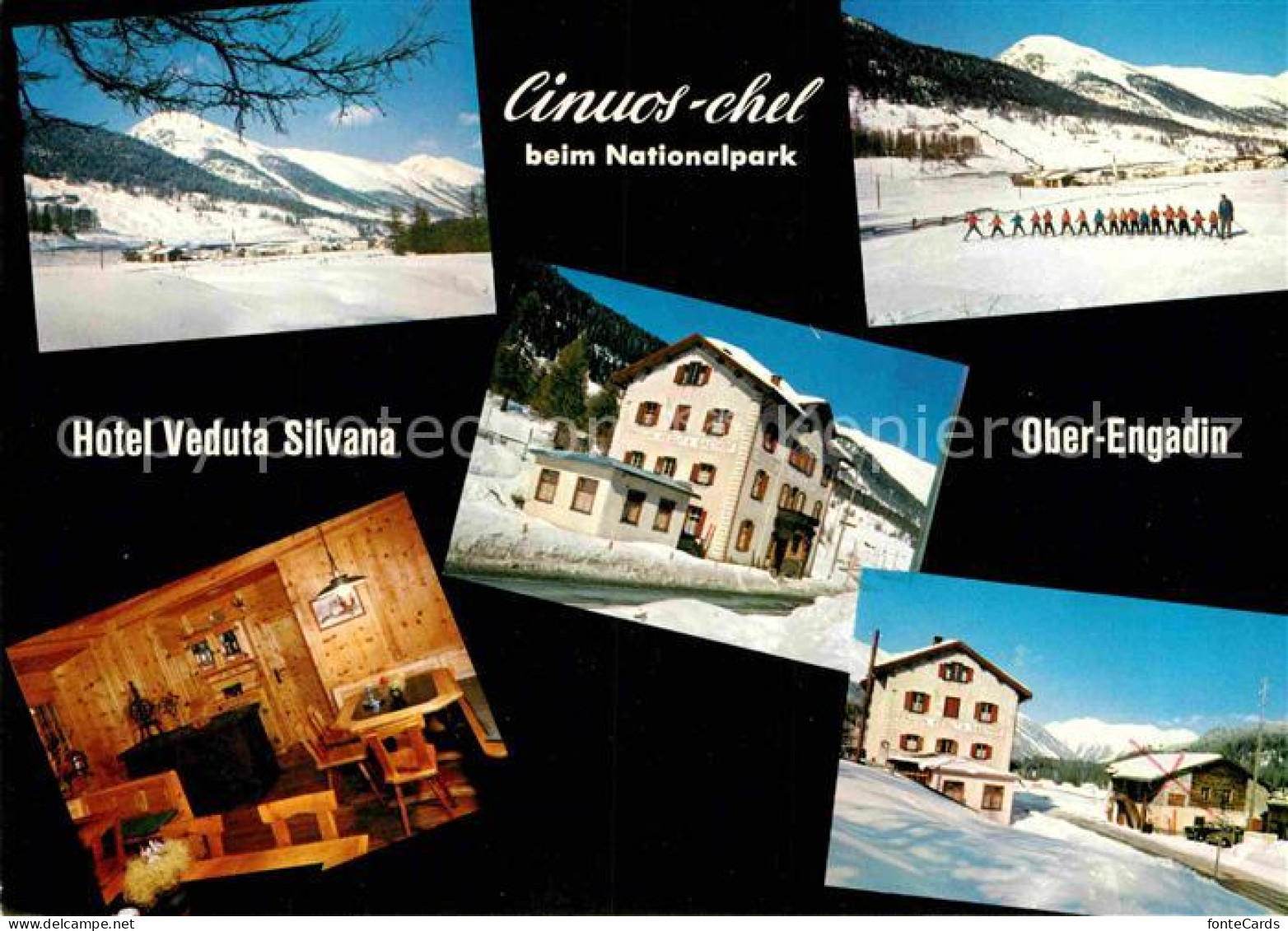 12779451 Cinuos-chel Hotel Pension Veduta Wintersport Alpen Cinuos-chel - Other & Unclassified