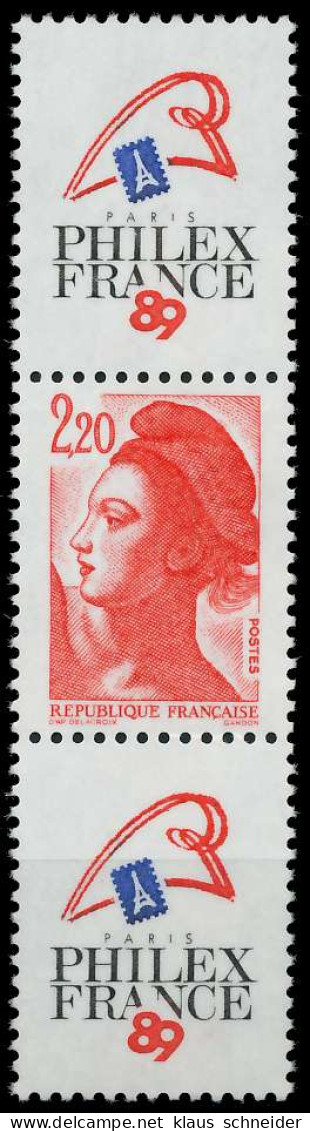 FRANKREICH 1985 Nr 2510AIZf-3S2 Postfrisch 3ER STR X625362 - Unused Stamps
