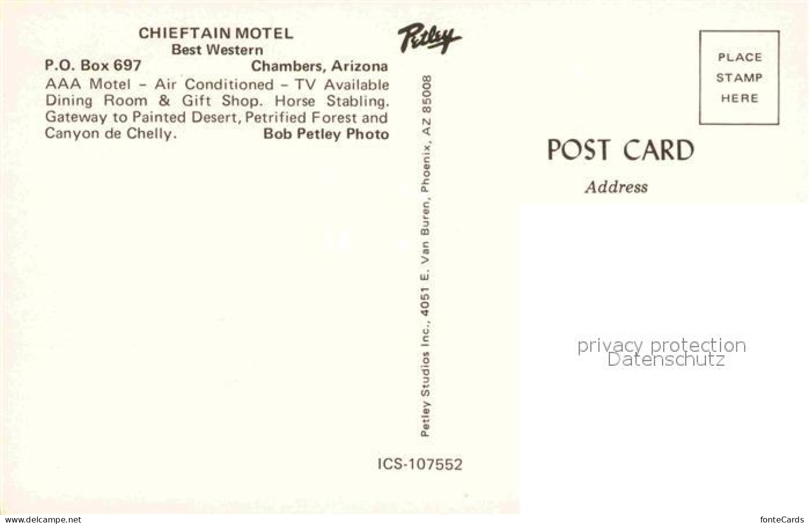 12779087 Chambers Arizona Chieftain Motel Chambers - Autres & Non Classés