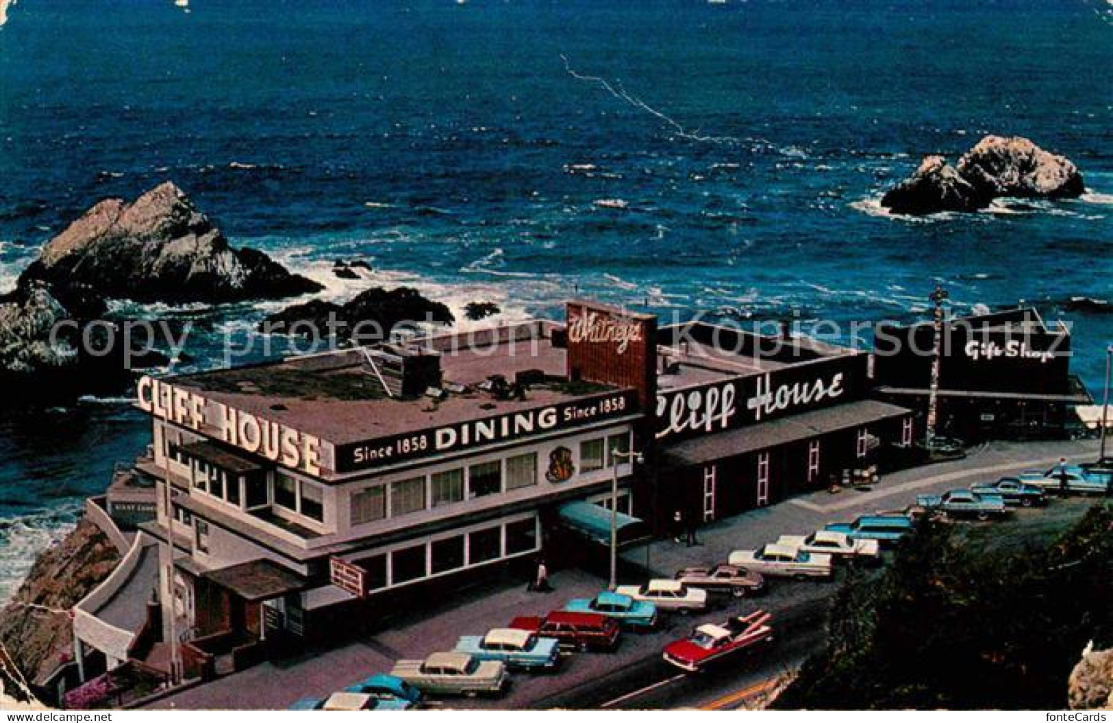 12779077 San_Francisco_California Cliff House And Seal Rock - Autres & Non Classés