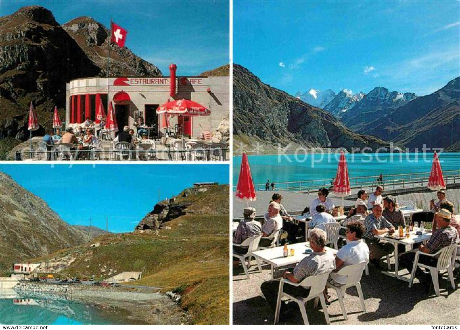 12778770 Grimentz Barrage Et Restaurant De Moiry Grimentz - Andere & Zonder Classificatie