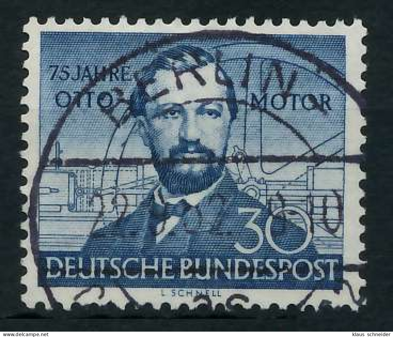 BRD BUND 1952 Nr 150 Zentrisch Gestempelt X64258A - Used Stamps