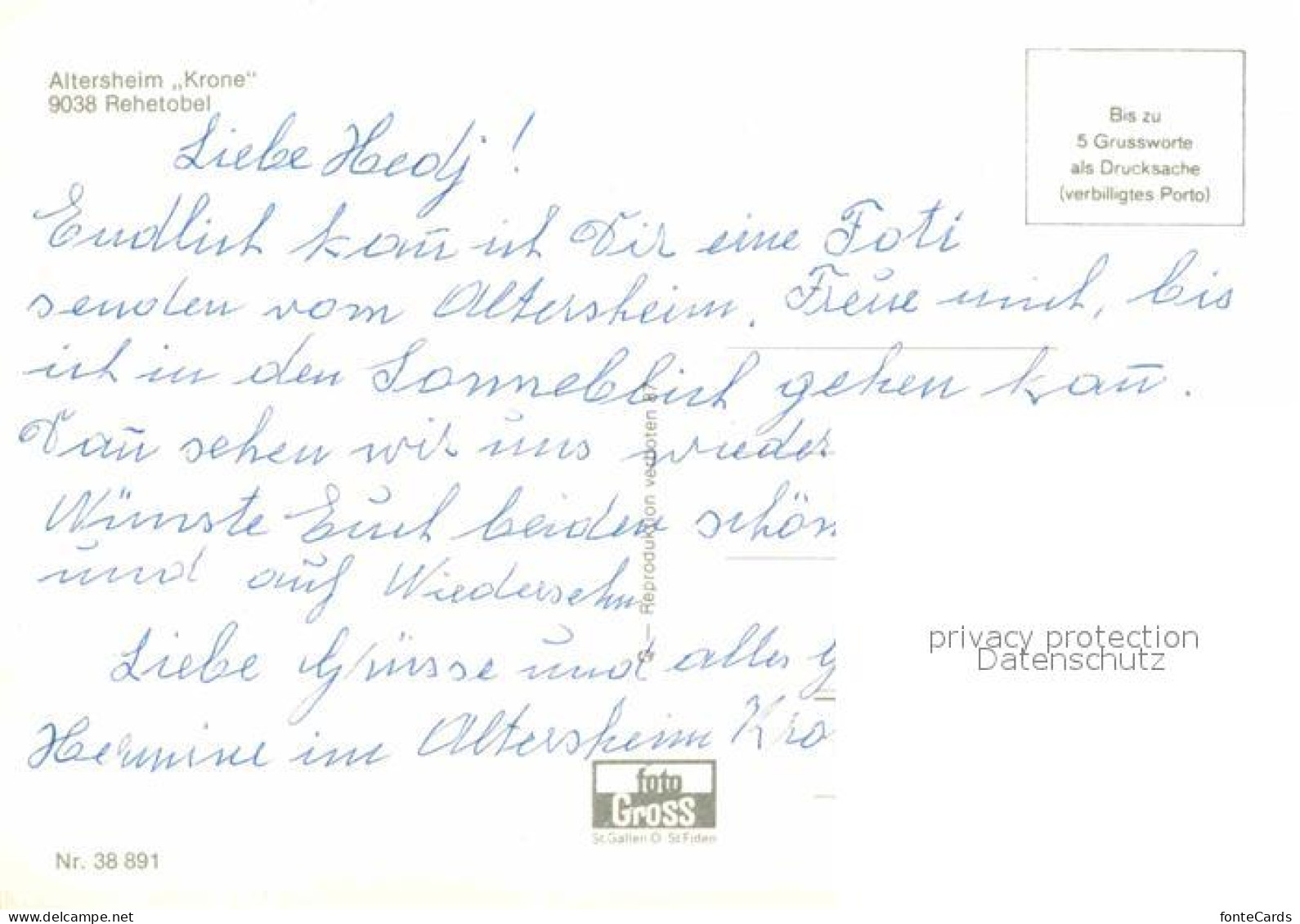 12778748 Rehetobel Altersheim Krone Rehetobel - Other & Unclassified