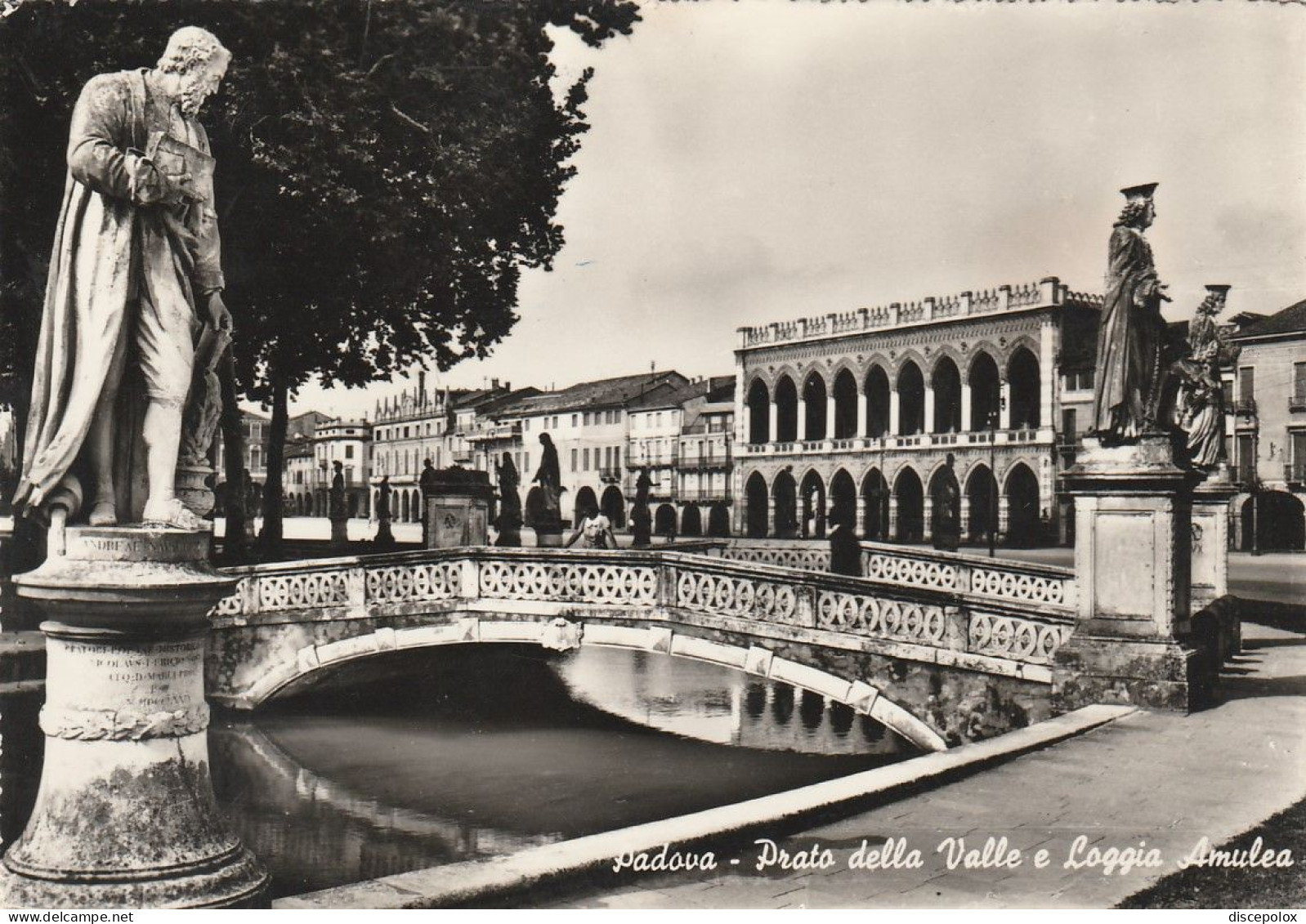 AD117 Padova - Prato Della Valle E Loggia Amulea / Viaggiata 1959 - Padova