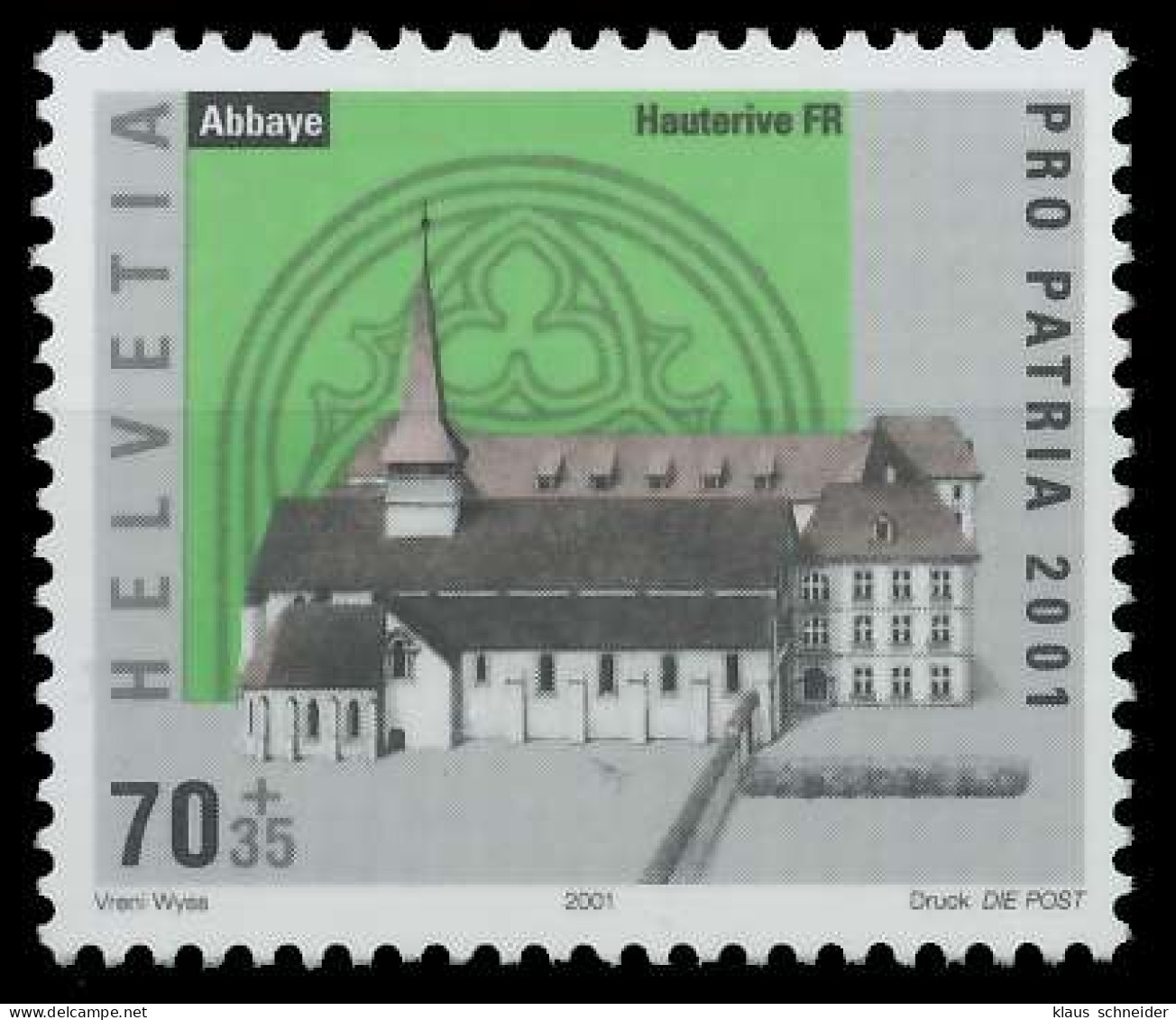 SCHWEIZ PRO PATRIA Nr 1754 Postfrisch S2A5CCA - Ungebraucht