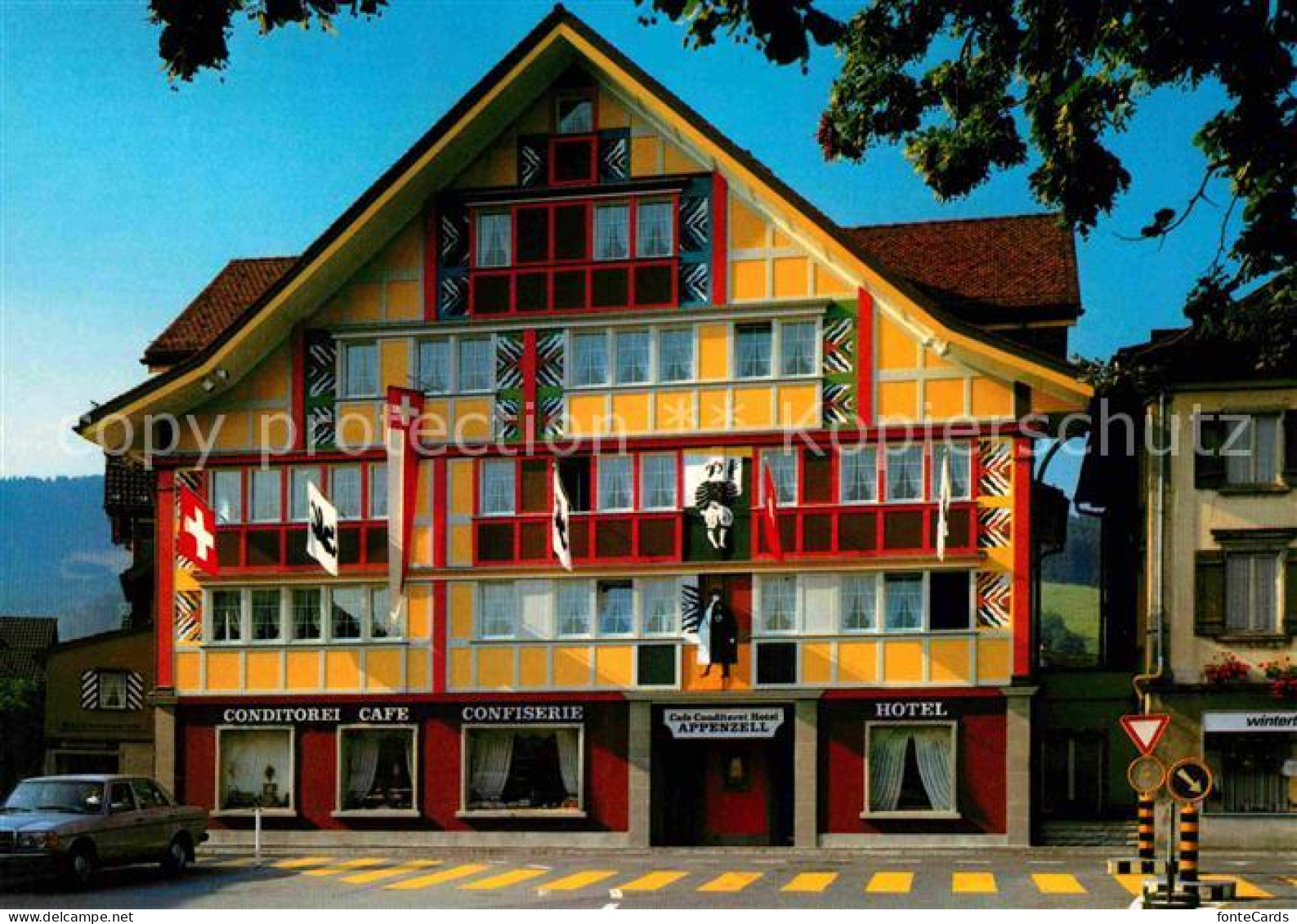 12777718 Appenzell IR Cafe Hotel Appenzell Appenzell - Autres & Non Classés