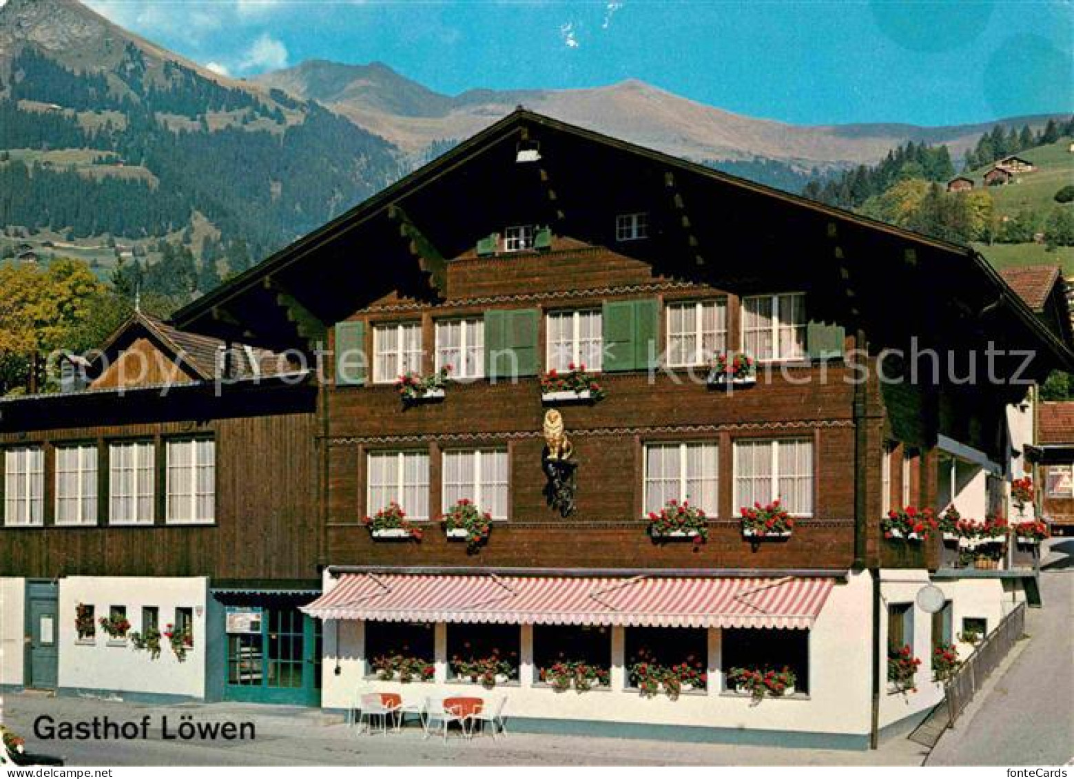 12777463 Lenk Simmental Gasthof Loewen Lenk Im Simmental - Otros & Sin Clasificación