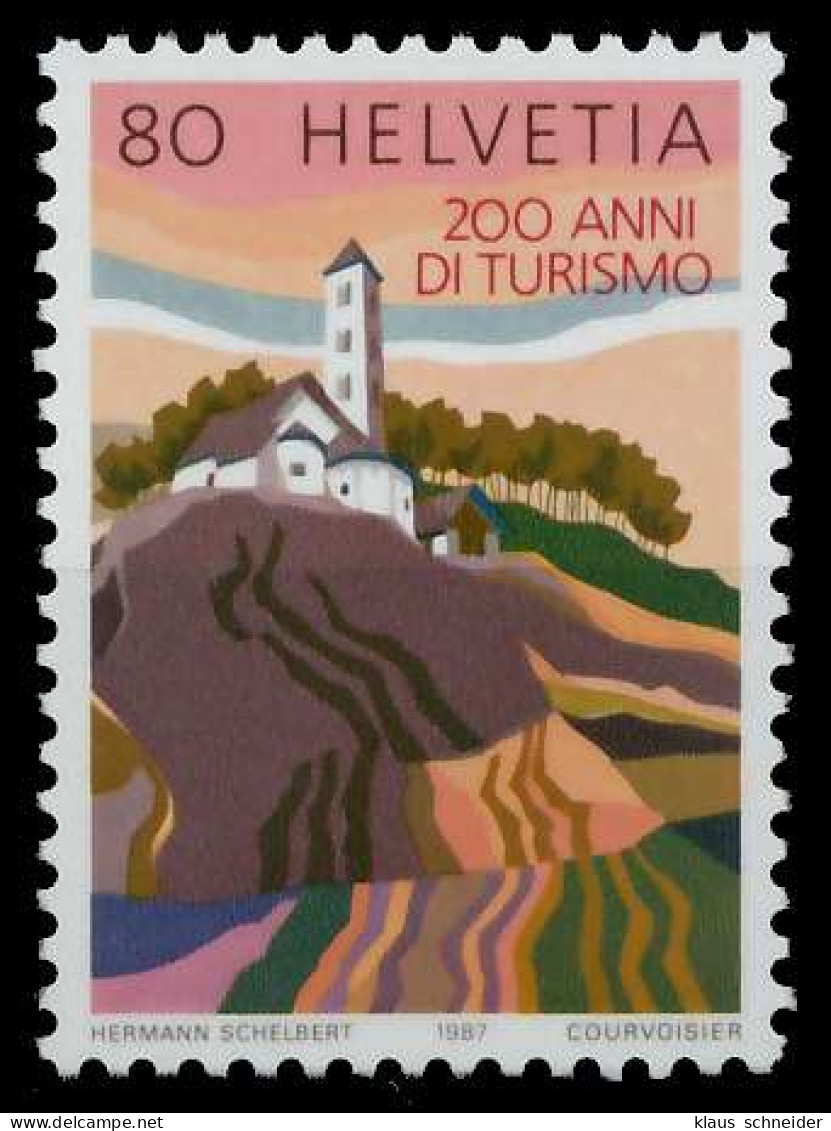SCHWEIZ 1987 Nr 1355yb Postfrisch X66EAA6 - Unused Stamps