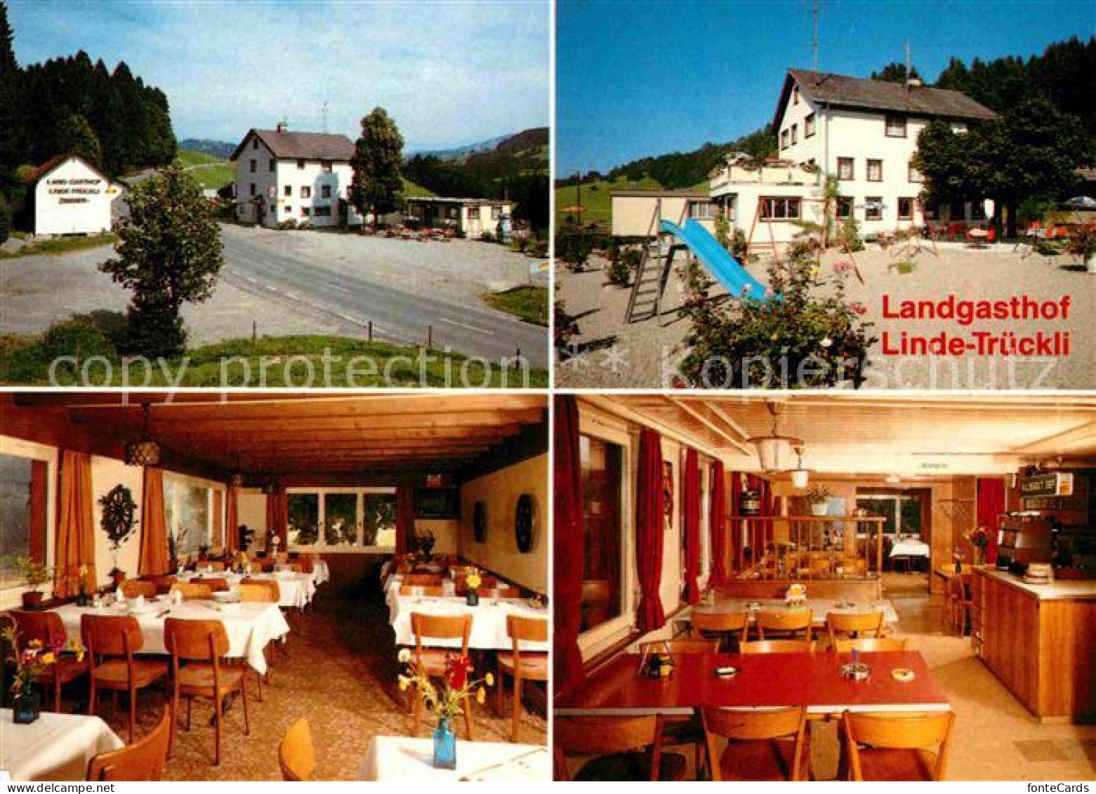 12777454 Schwellbrunn Landgasthof Linde Trueckli Gastraeume Schwellbrunn - Altri & Non Classificati