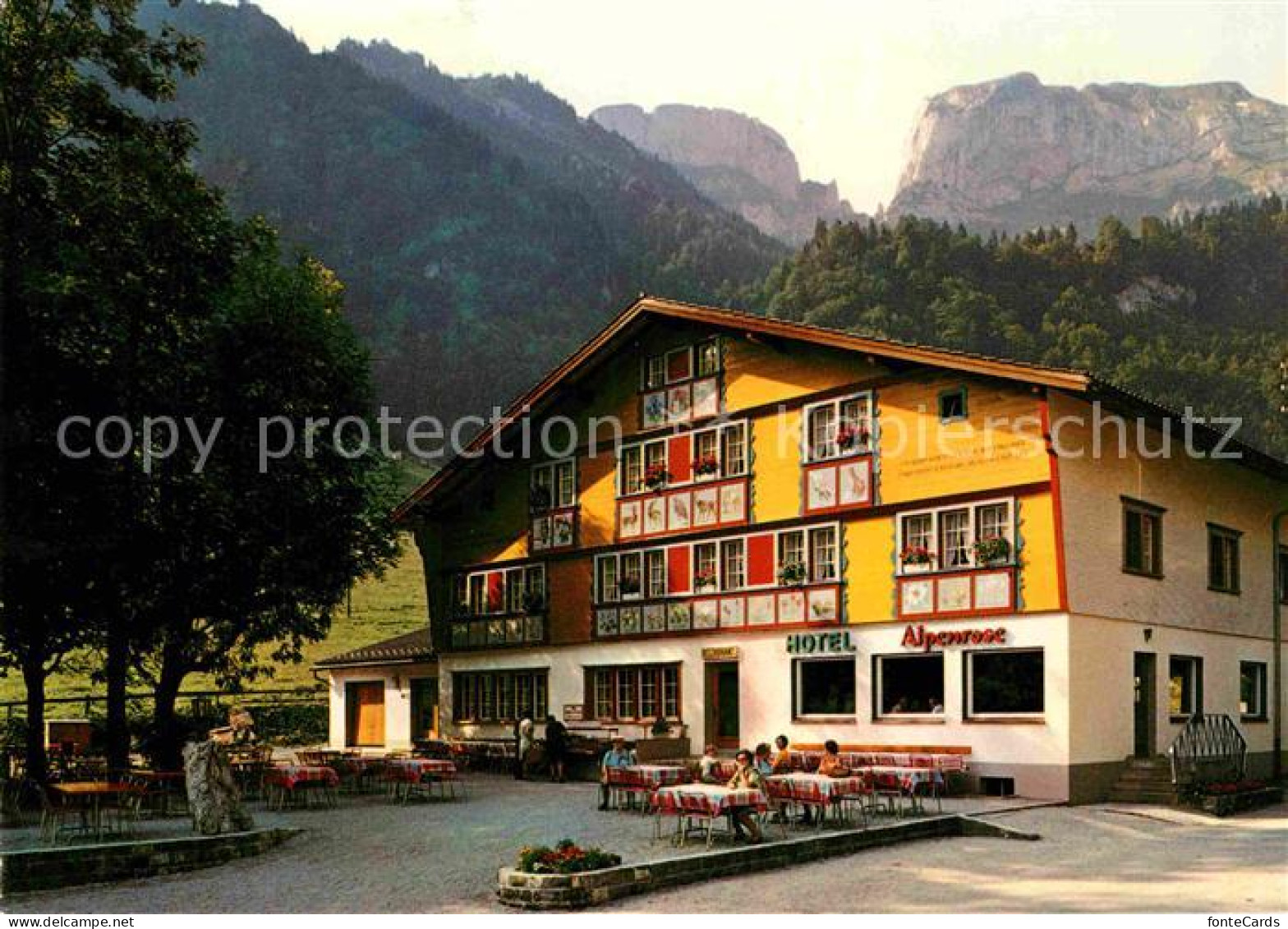 12777453 Wasserauen Gasthaus Alpenrose Im Schwendetal Schwende - Autres & Non Classés