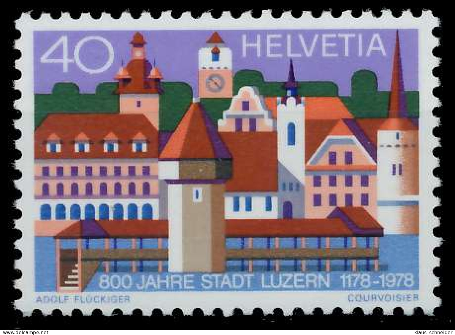 SCHWEIZ 1978 Nr 1117 Postfrisch X66ED1A - Unused Stamps