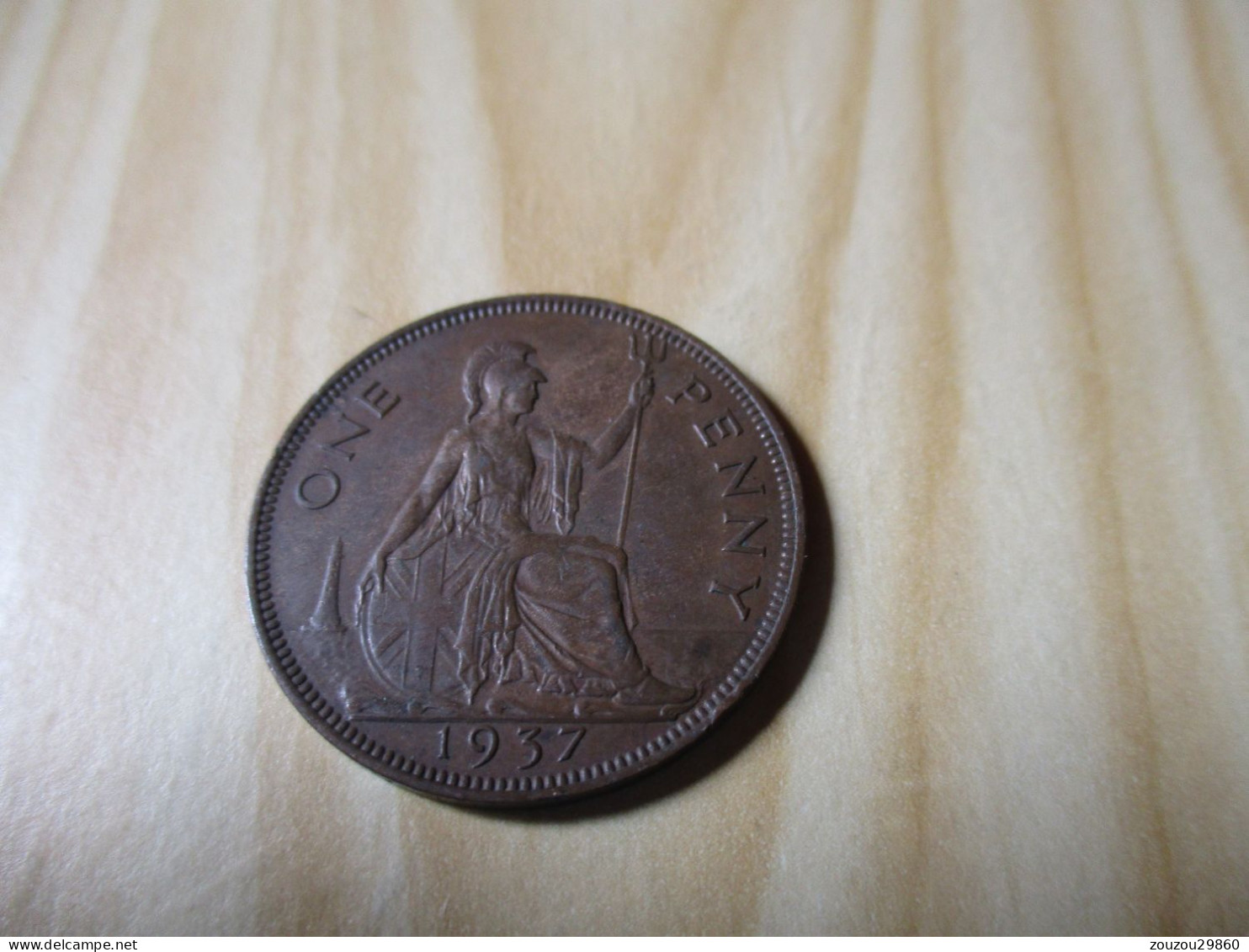 Grande-Bretagne - One Penny George VI 1937.N°530. - D. 1 Penny