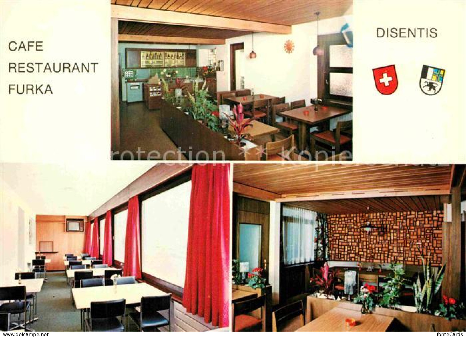 12776682 Disentis GR Cafe Restaurant Furka Gastraeume Disentis - Other & Unclassified