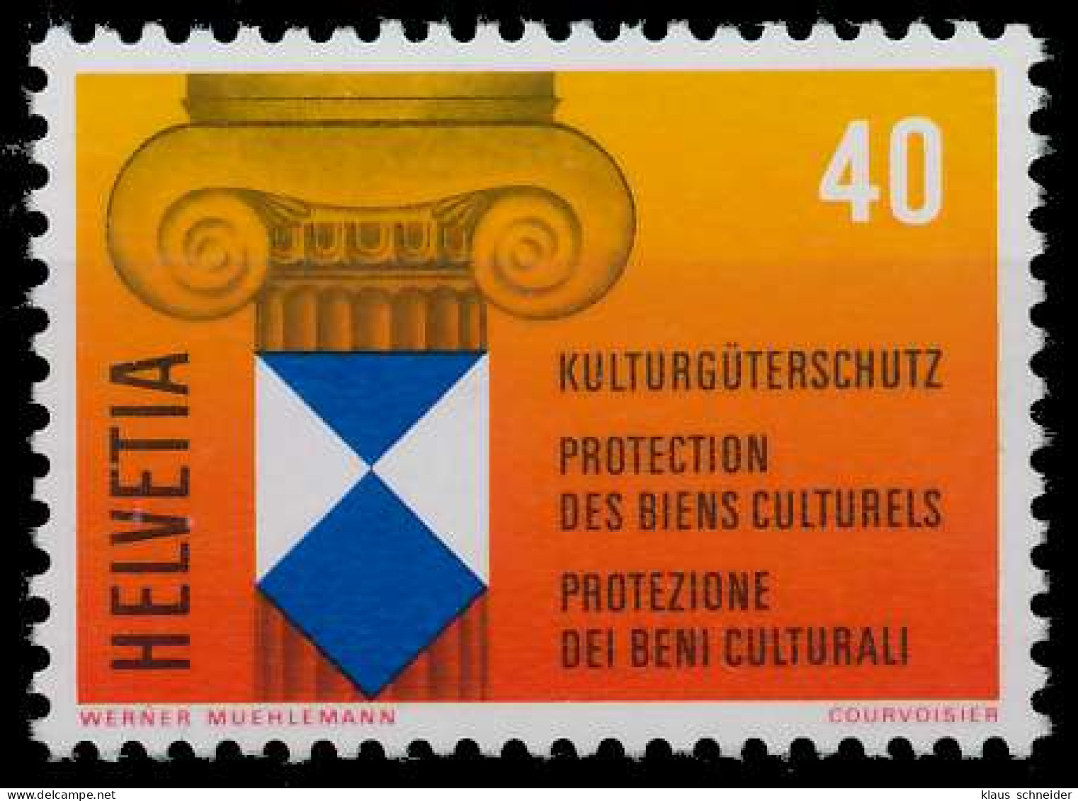 SCHWEIZ 1977 Nr 1110 Postfrisch X66ED9A - Unused Stamps