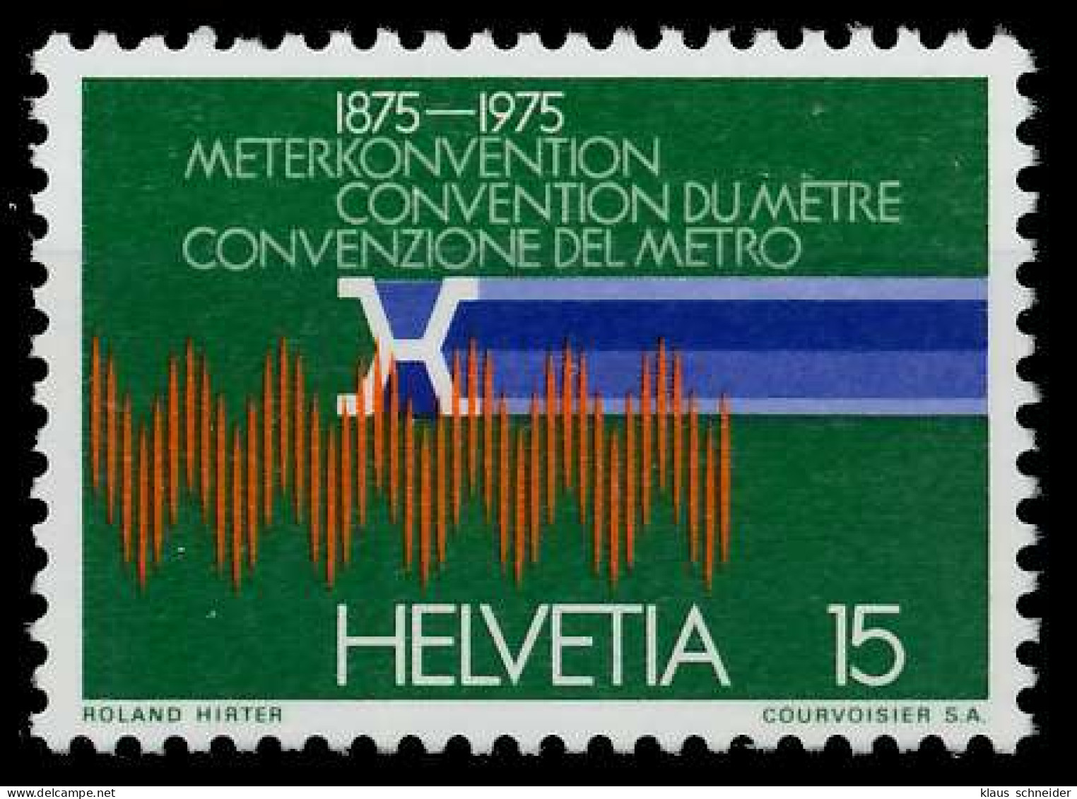 SCHWEIZ 1975 Nr 1046 Postfrisch X66EECE - Unused Stamps