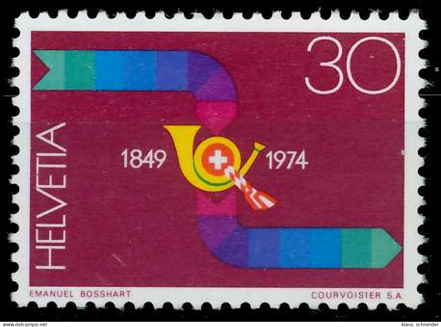 SCHWEIZ 1974 Nr 1041 Postfrisch X66EF2E - Unused Stamps