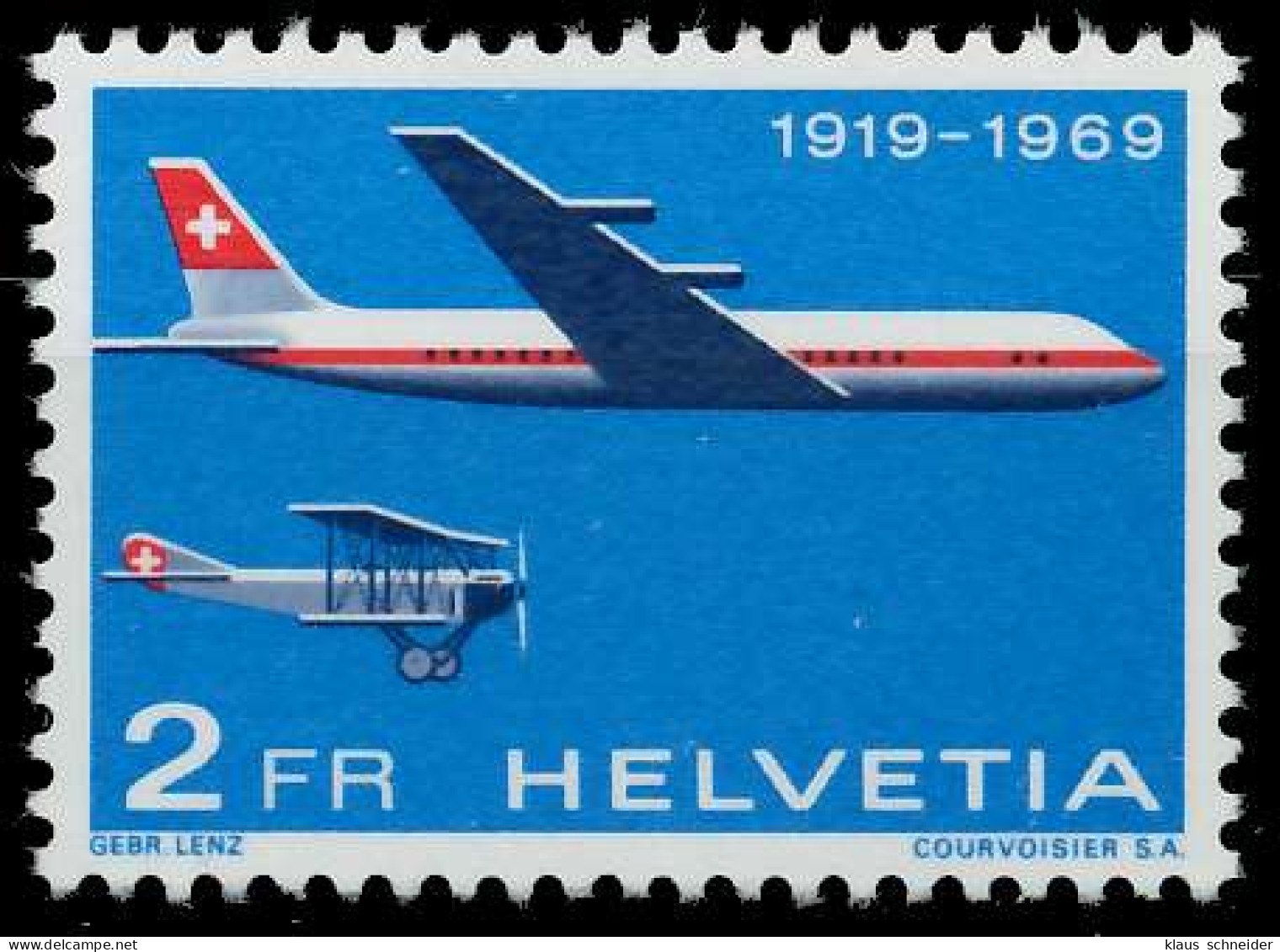 SCHWEIZ 1969 Nr 899 Postfrisch X66F0E6 - Neufs