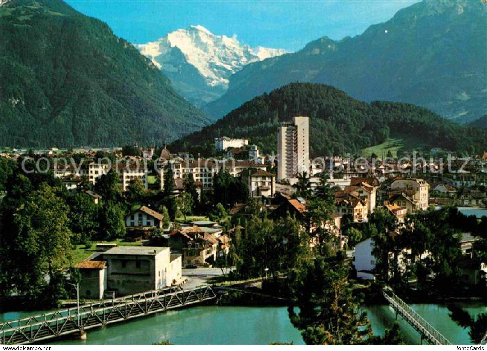 12773884 Interlaken BE Mit Jungfrau Interlaken - Andere & Zonder Classificatie