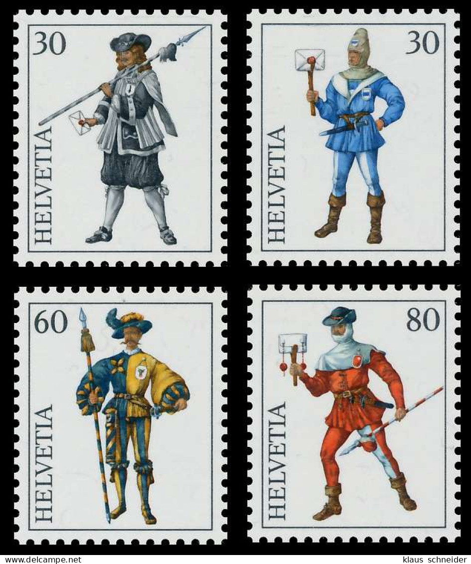 SCHWEIZ 1974 Nr 1020-1023 Postfrisch S2B905E - Unused Stamps