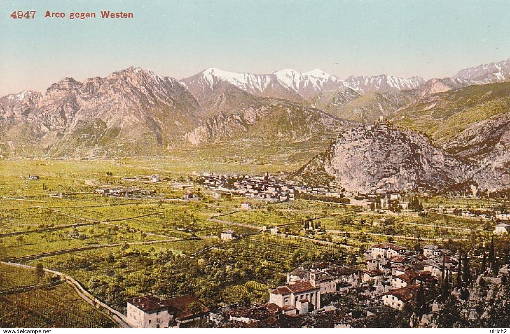 AK Arco Gegen Westen - Ca. 1910  (68982) - Autres & Non Classés