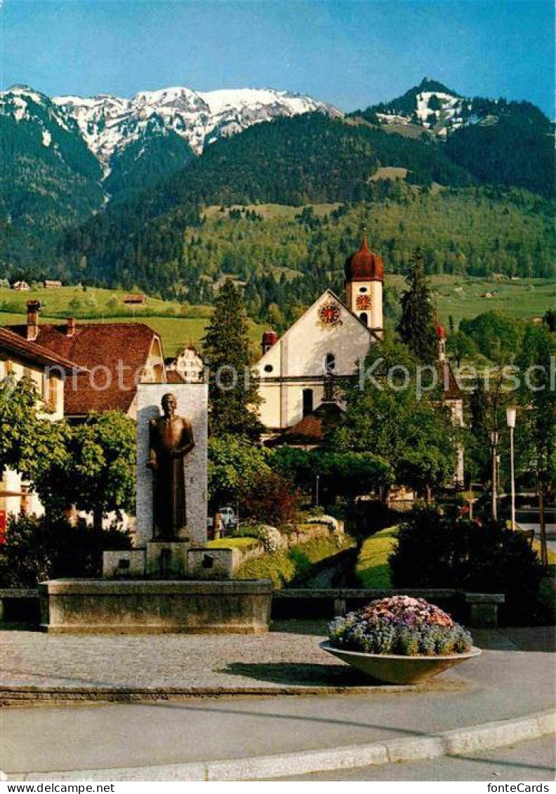 12772820 Sachseln OW Bruderklausenbrunnen Kirche Sachseln - Other & Unclassified