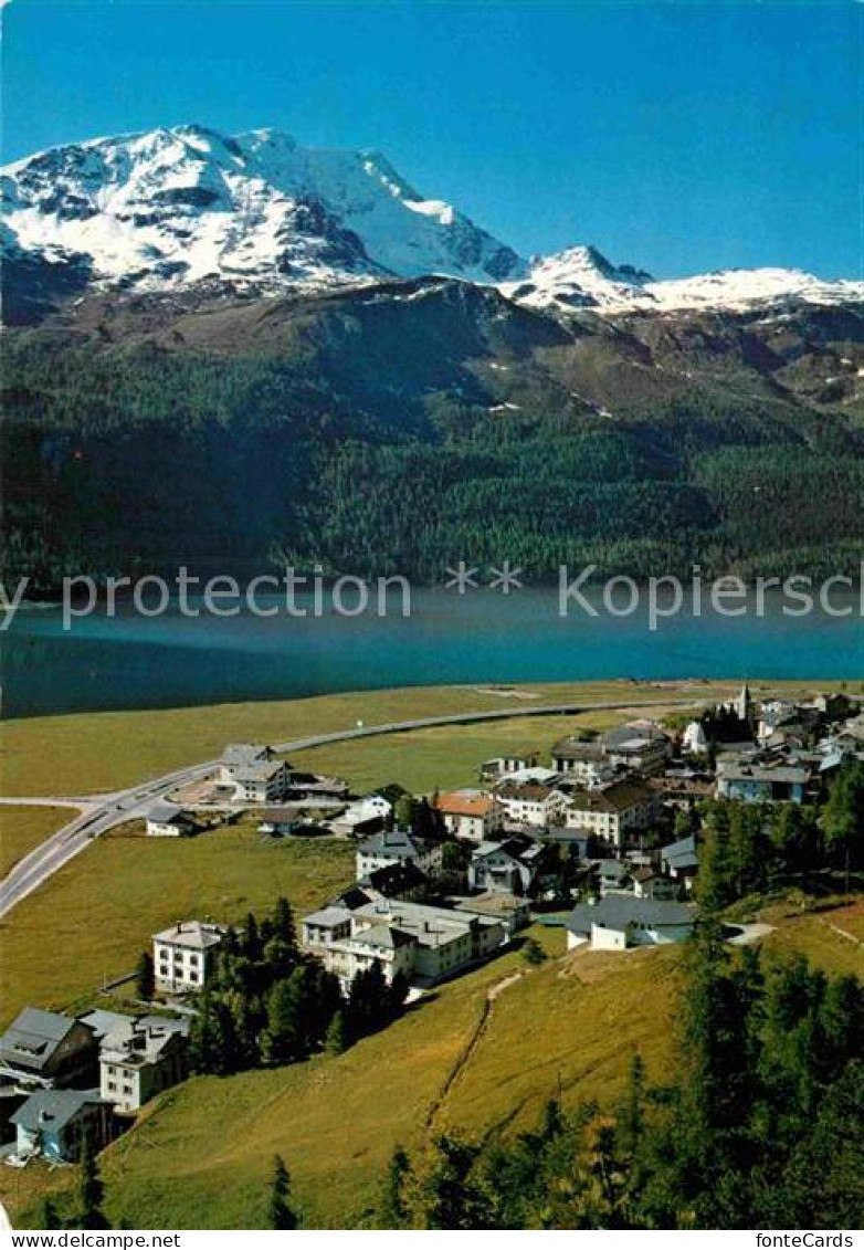 12772714 Silvaplana GR Oberengadin Mit Piz Corvatsch Silvaplana - Andere & Zonder Classificatie