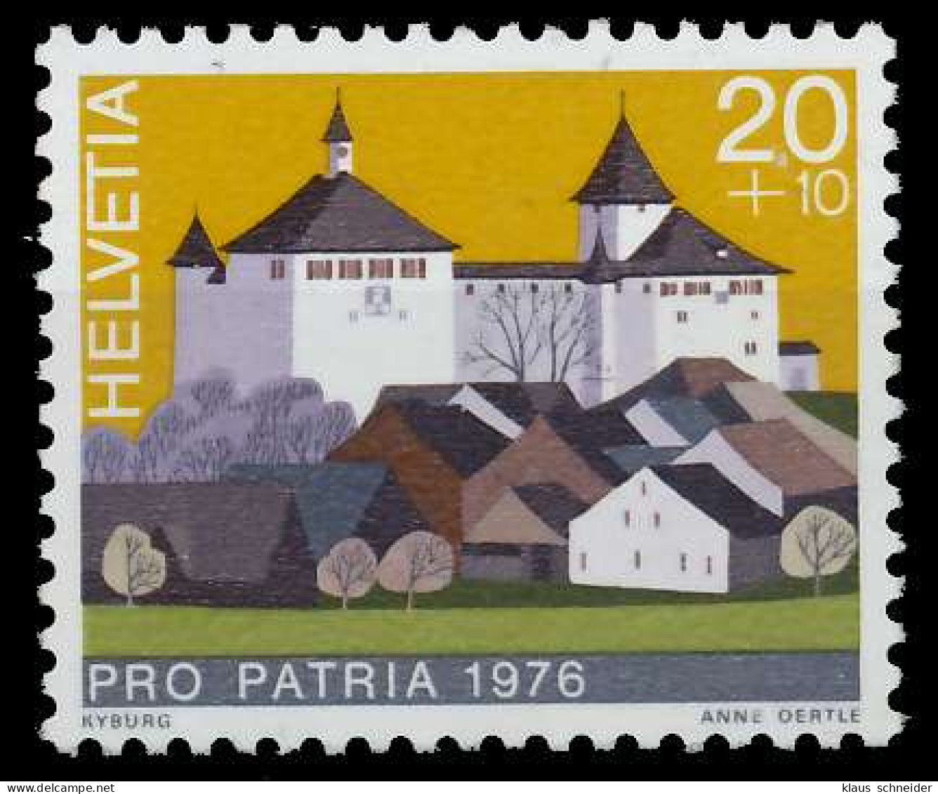 SCHWEIZ PRO PATRIA Nr 1075 Postfrisch S2D40E2 - Unused Stamps