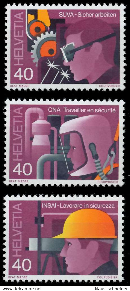 SCHWEIZ 1978 Nr 1134-1136 Postfrisch S2D41CA - Unused Stamps