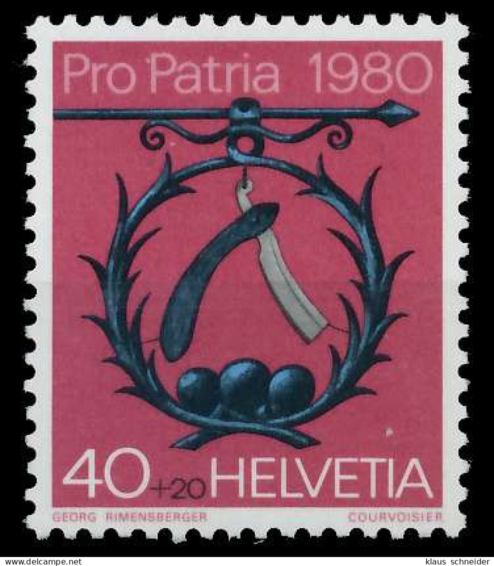 SCHWEIZ PRO PATRIA Nr 1177 Postfrisch S2D4252 - Neufs