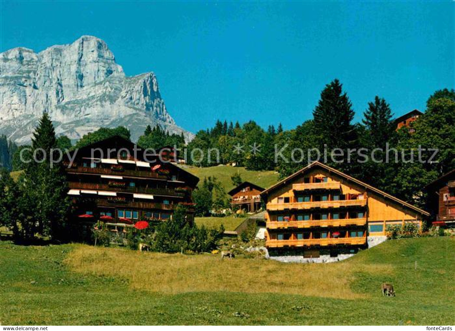 12771073 Braunwald GL Haus Bergfrieden Mit Kapelle Und Schwesternhaus Braunwald - Autres & Non Classés