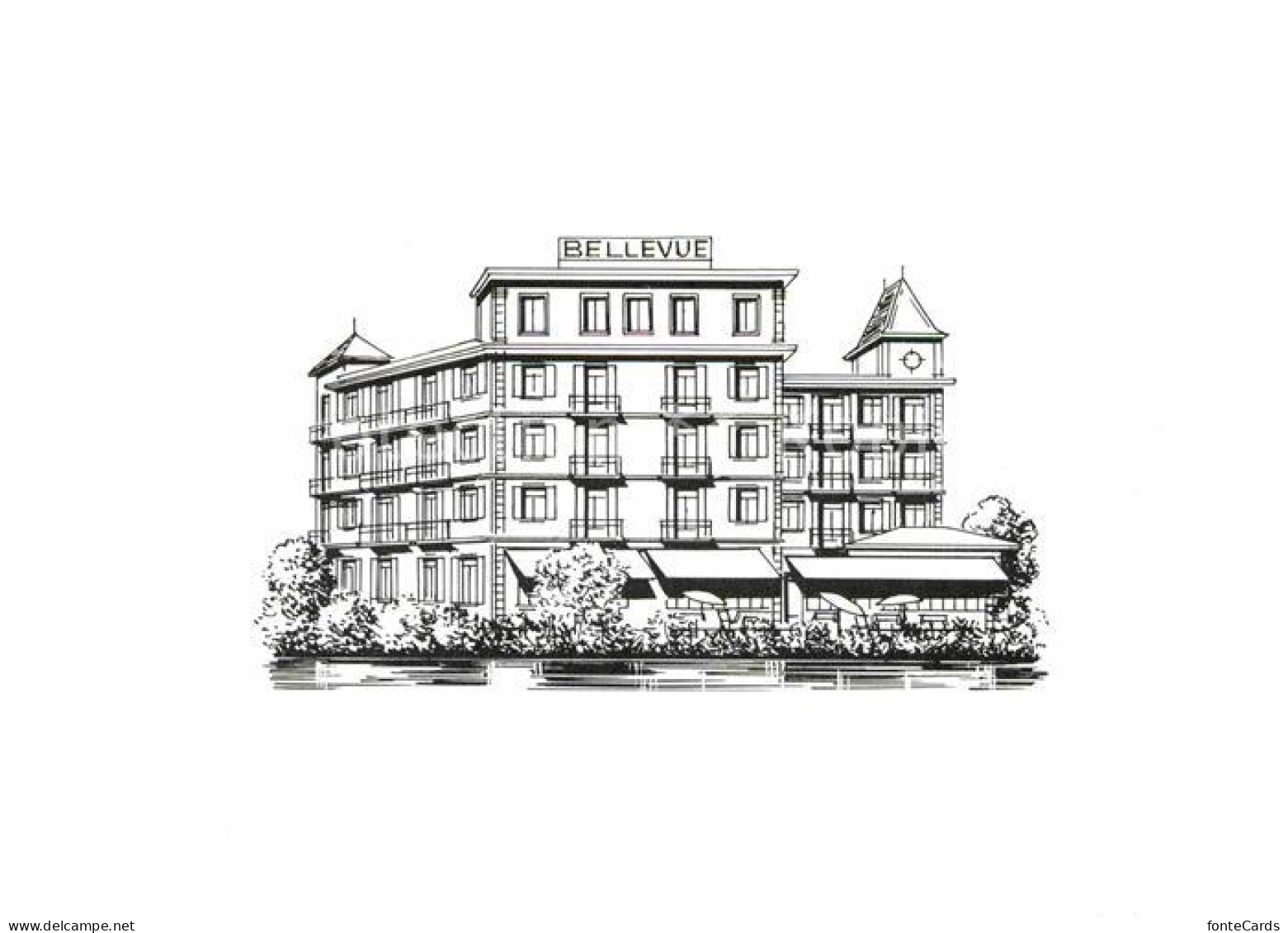 12770112 Interlaken BE Hotel Bellevue Interlaken - Andere & Zonder Classificatie