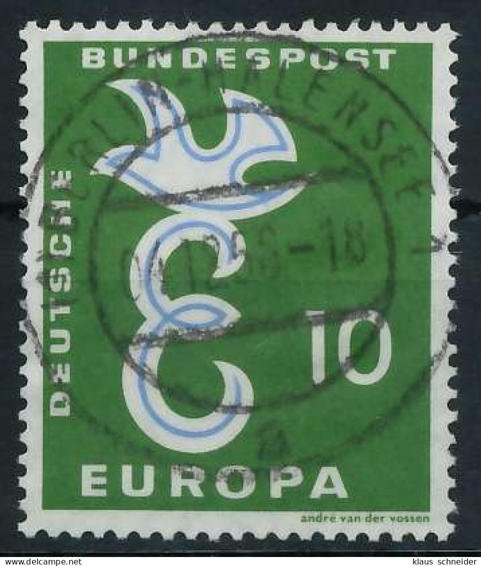 BRD BUND 1958 Nr 295 Zentrisch Gestempelt X69B3EA - Used Stamps