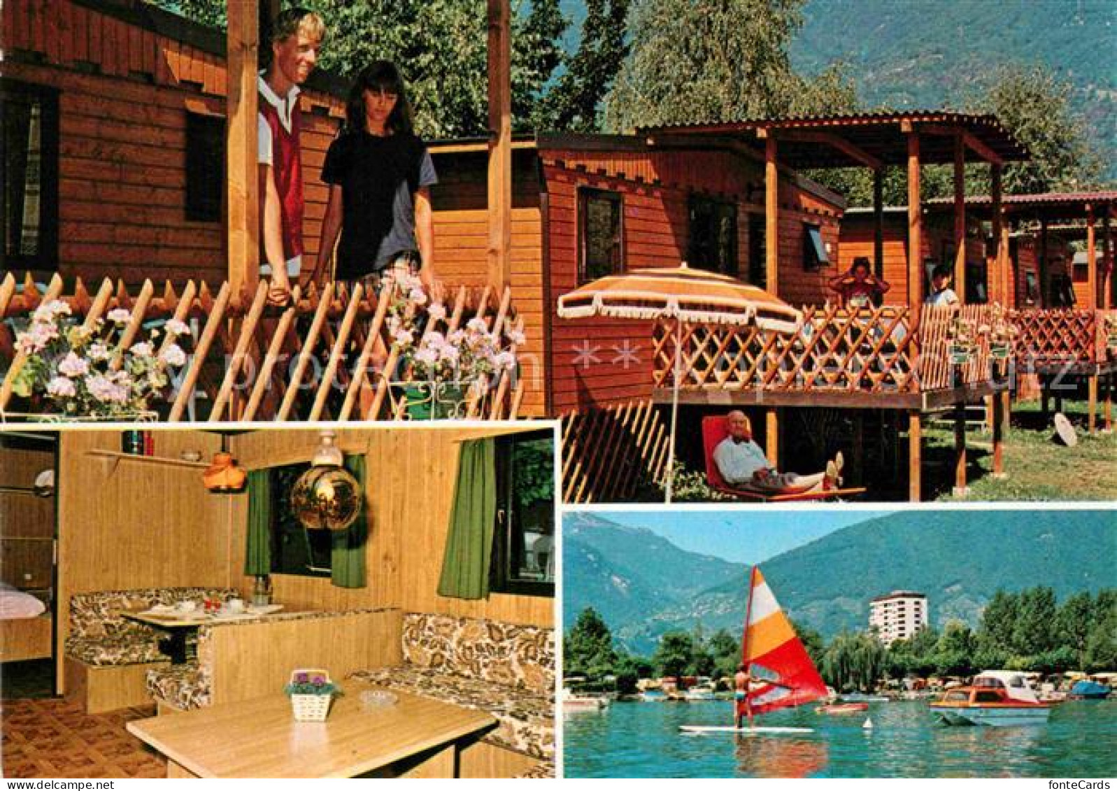 12769632 Tenero Lago Maggiore Mobilheime Und Chalets Auf Camping Campofelice  - Autres & Non Classés