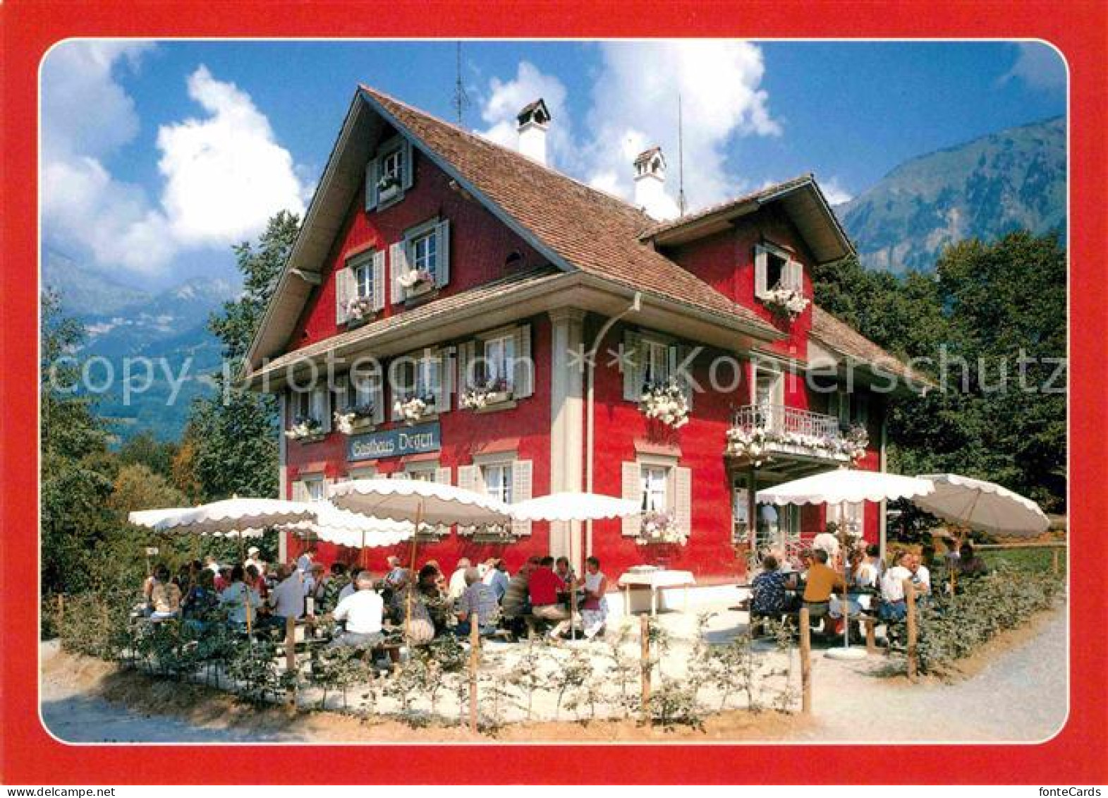 12769292 Hofstetten Brienz Freilichtmuseum Ballender Gasthaus Degen Hofstetten B - Sonstige & Ohne Zuordnung