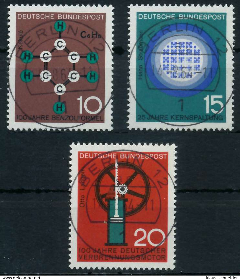 BRD BUND 1964 Nr 440-442 EST Zentrisch Gestempelt X69B5A2 - Used Stamps