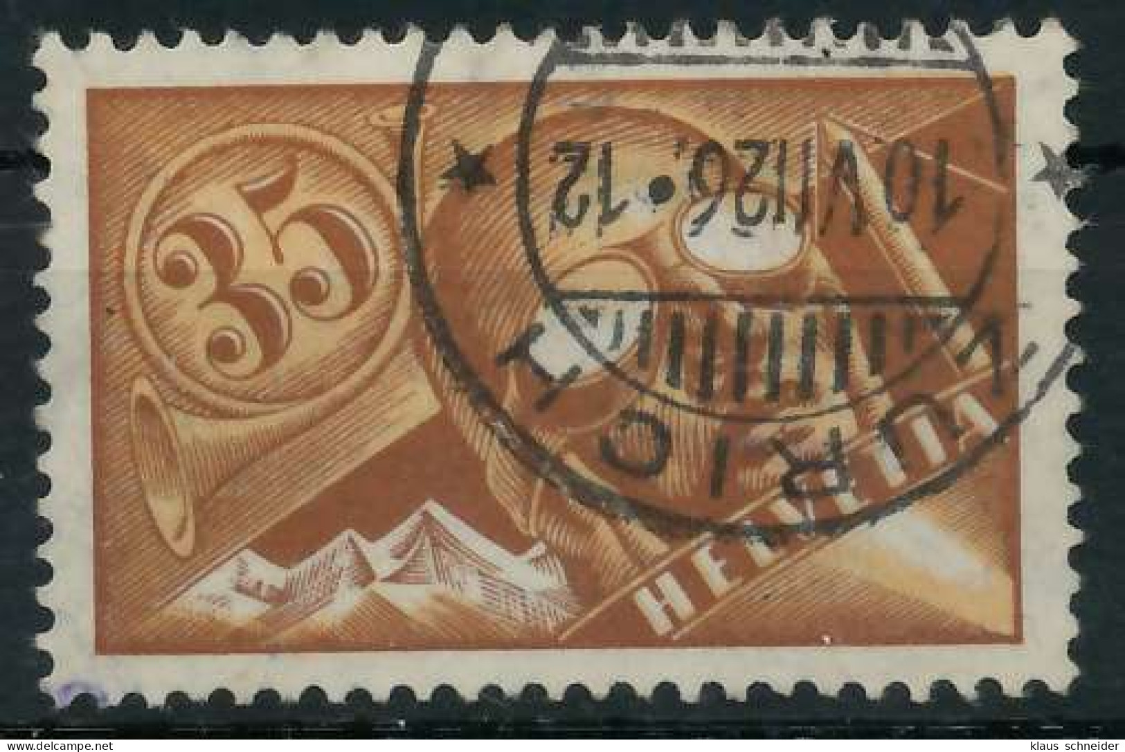 SCHWEIZ FLUGMARKEN Nr 181 Gestempelt X6B609A - Used Stamps