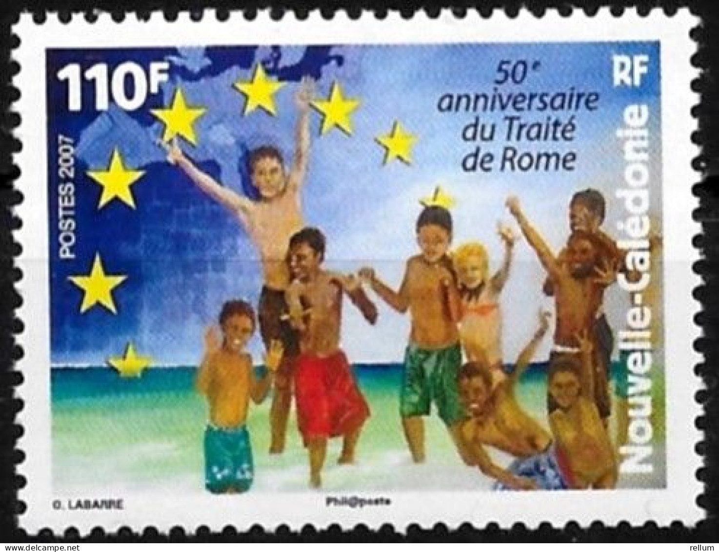Nouvelle Calédonie 2007 - Yvert Et Tellier Nr. 997 - Michel Nr. 1414 ** - Unused Stamps