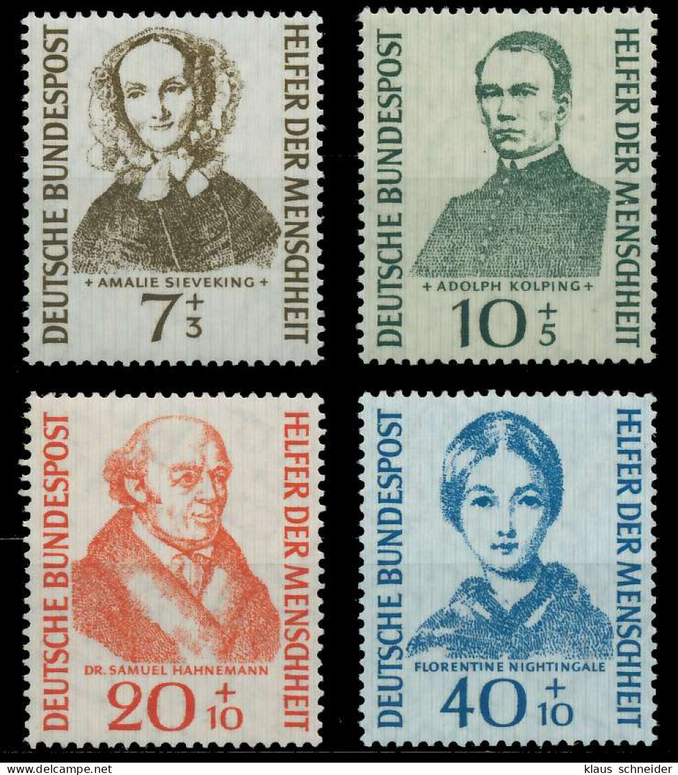 BRD BUND 1955 Nr 222-225 Postfrisch X6FA9F2 - Unused Stamps