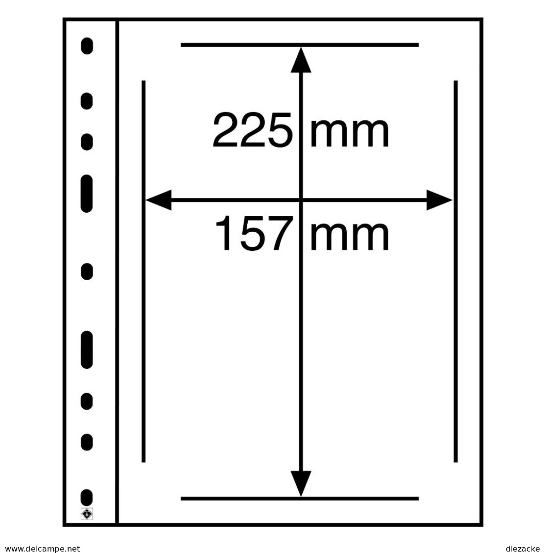 Leuchtturm Hüllen Schwarz OPTIMA ETB (40er Pack) 359331 Neuwertig (VD531 - Vírgenes