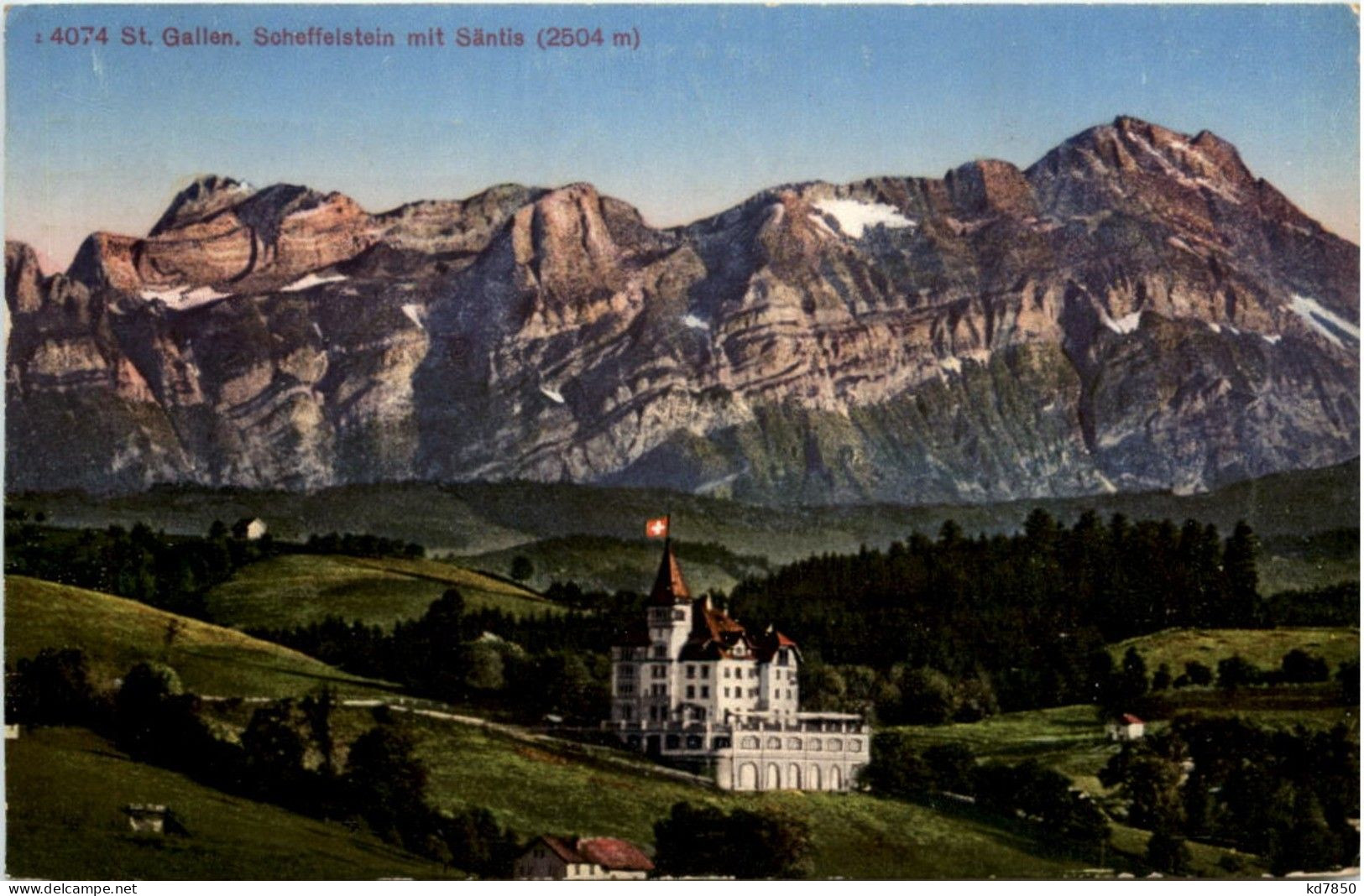 St. Gallen - Scheffelstein - San Gallo