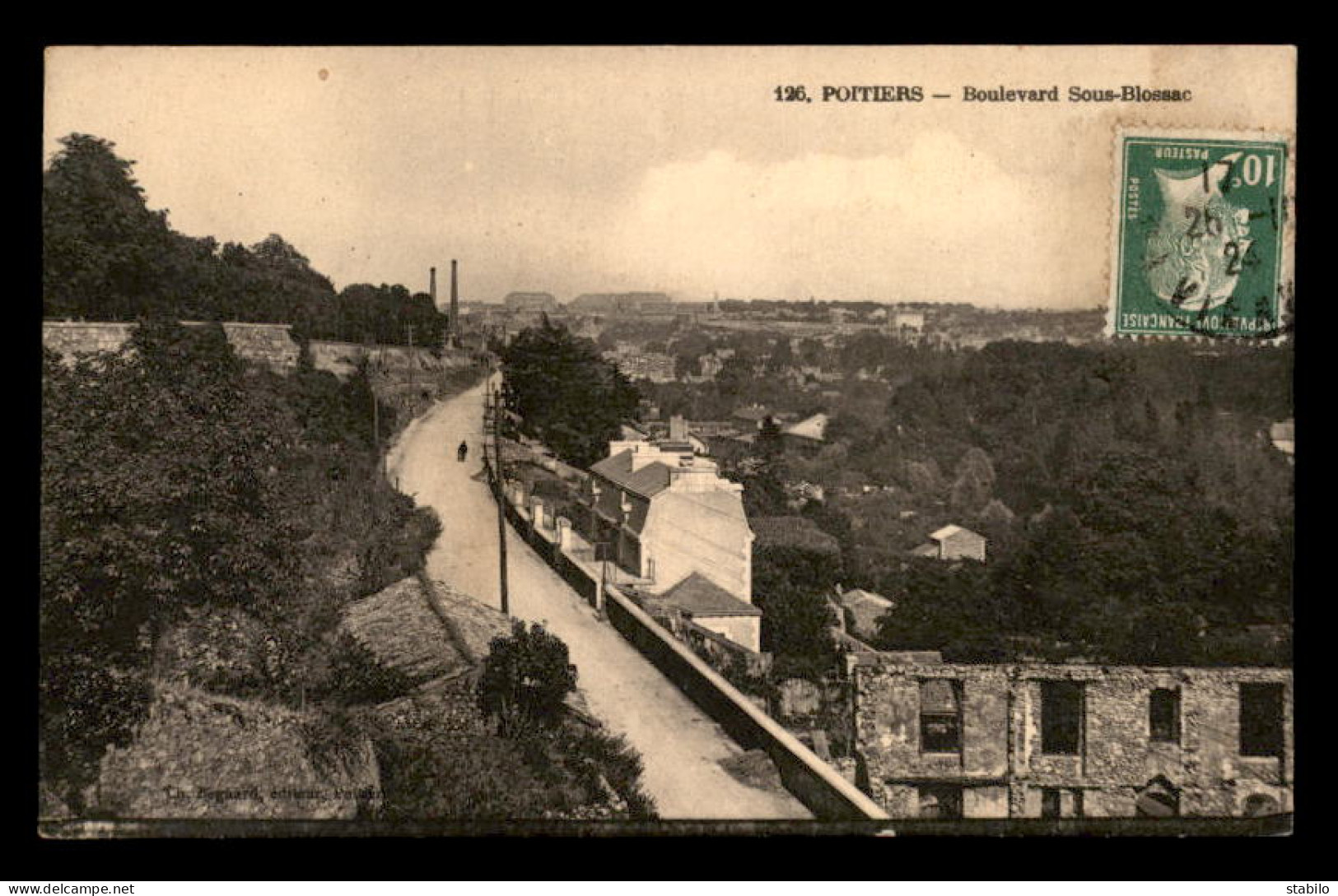 86 - POITIERS - BOULEVARD SOUS-BLOSSAC - Poitiers