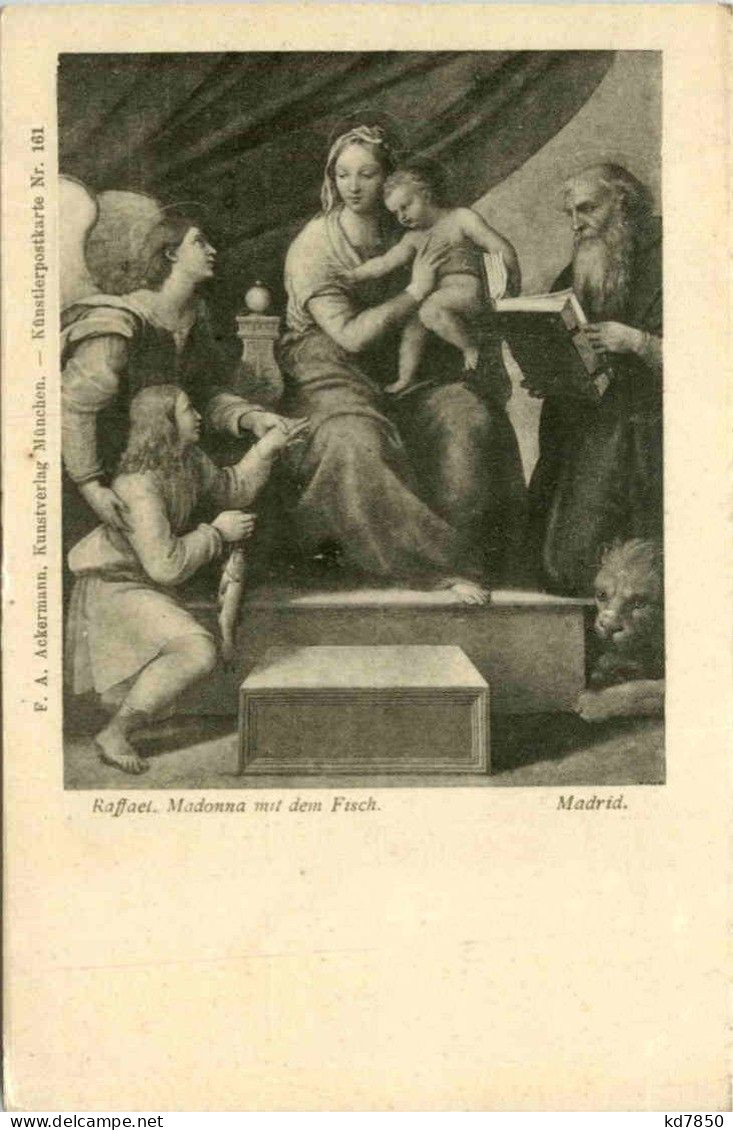 Raffael - Madonna Mit Dem Fisch - Ackermann Kunstverlag - Autres & Non Classés