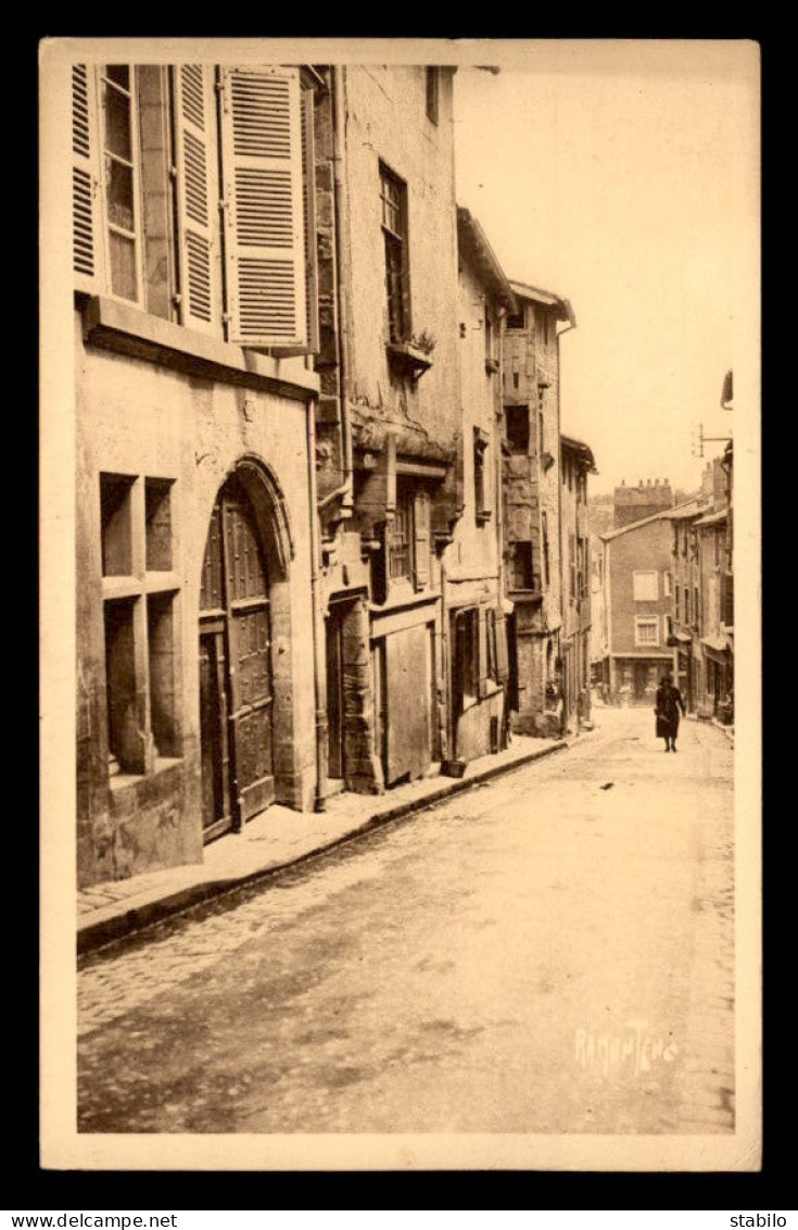 86 - POITIERS - VIEILLES MAISONS RUE DE LA CHAINE - Poitiers