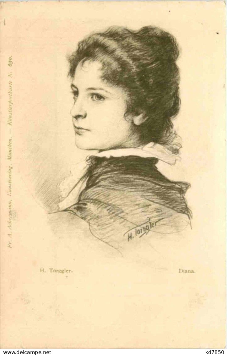 H. Torggler - Diana - Ackermann Kunstverlag - Women