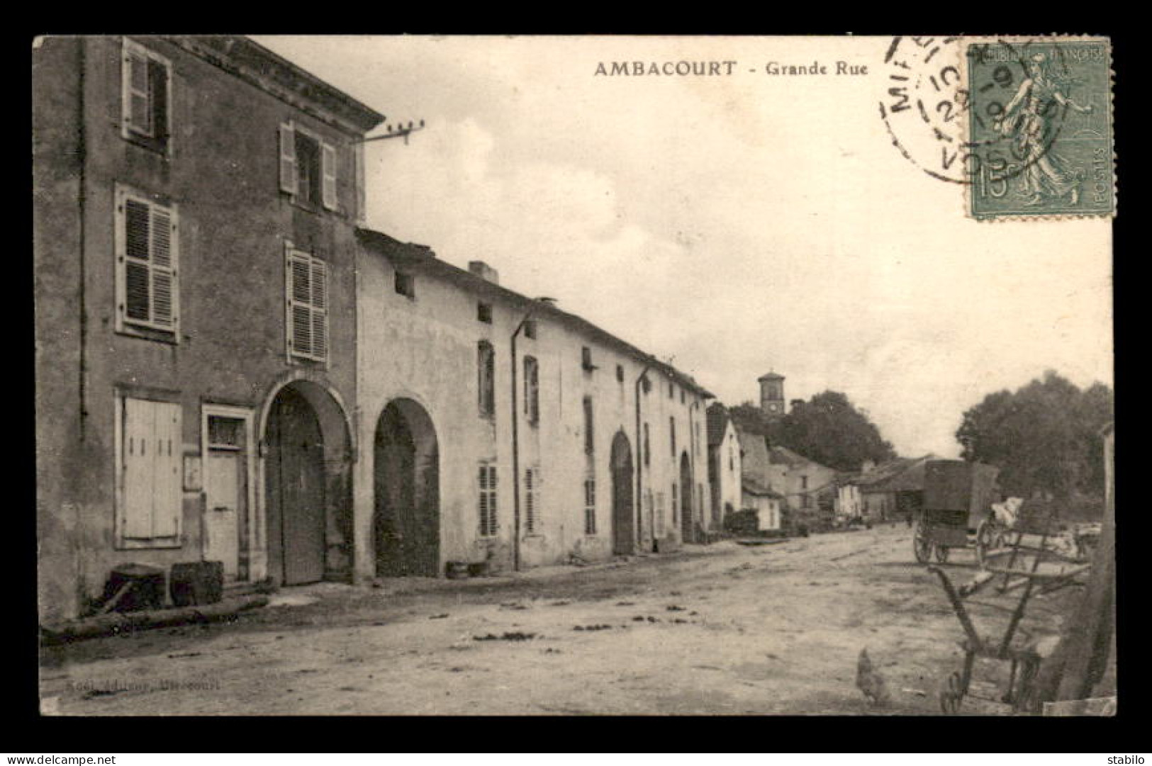 88 - AMBACOURT - GRANDE RUE - Other & Unclassified