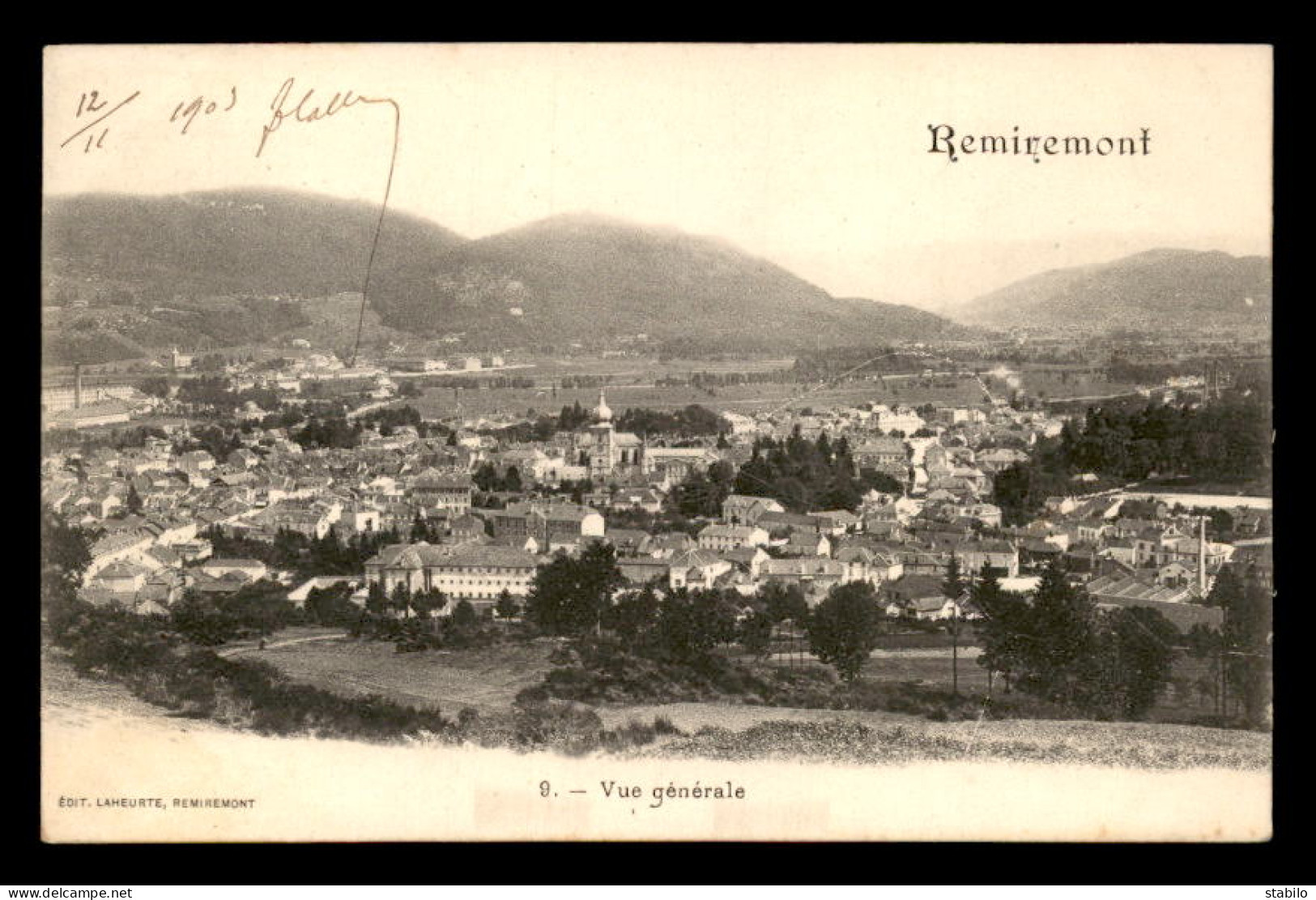 88 - REMIREMONT - VUE GENERALE - Remiremont