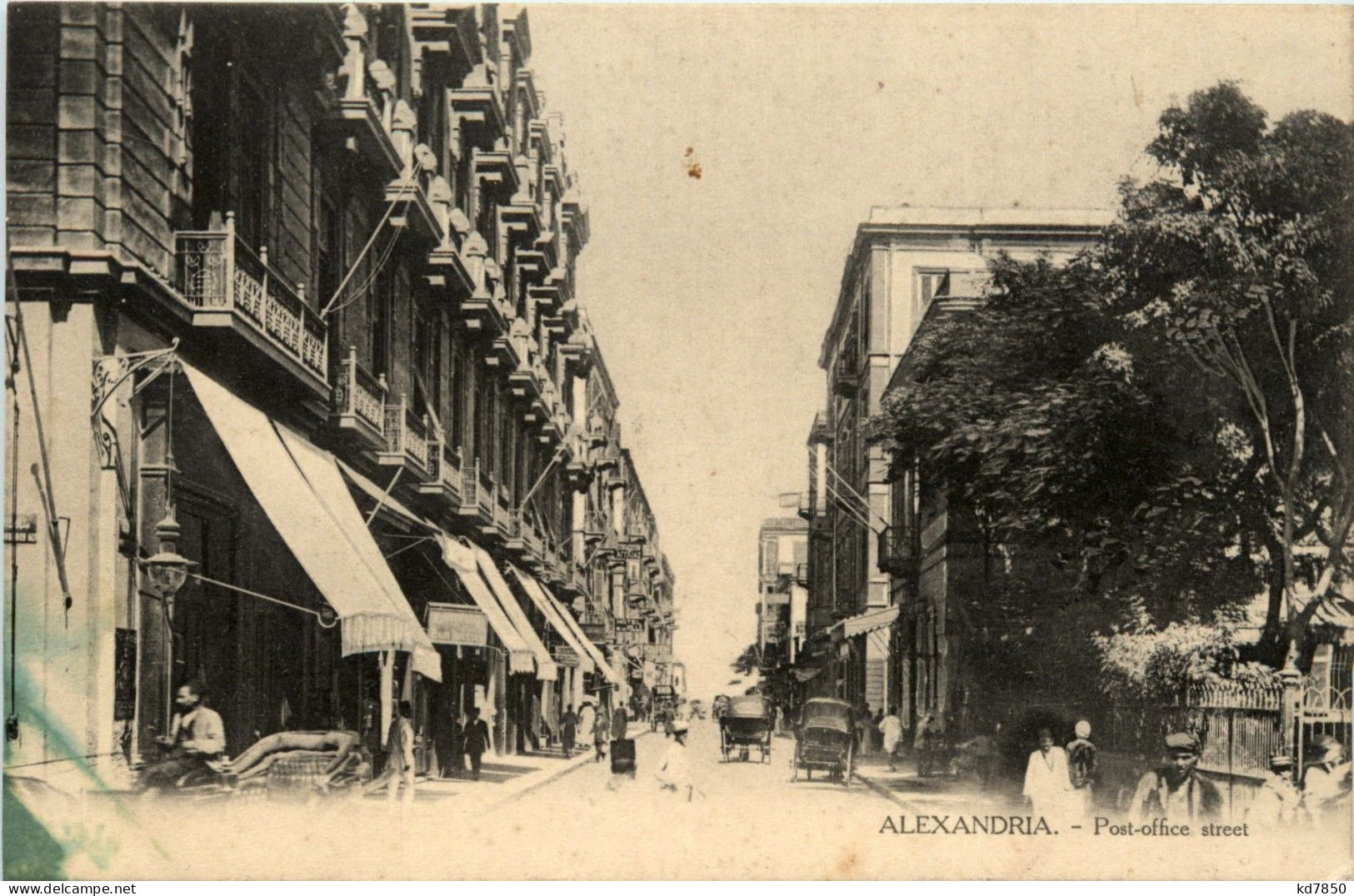 Alexandria - Post Office Street - Alejandría